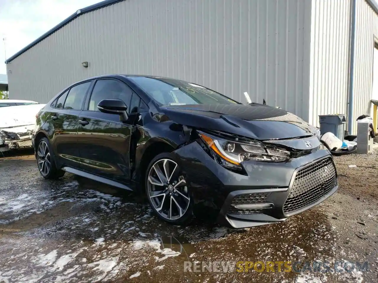 1 Photograph of a damaged car JTDS4MCE0MJ079729 TOYOTA COROLLA 2021