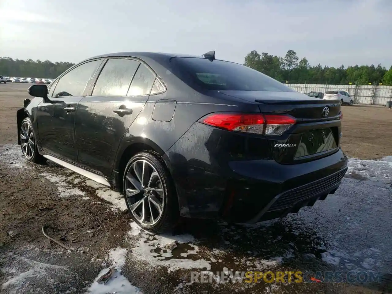 3 Photograph of a damaged car JTDS4MCE0MJ079729 TOYOTA COROLLA 2021