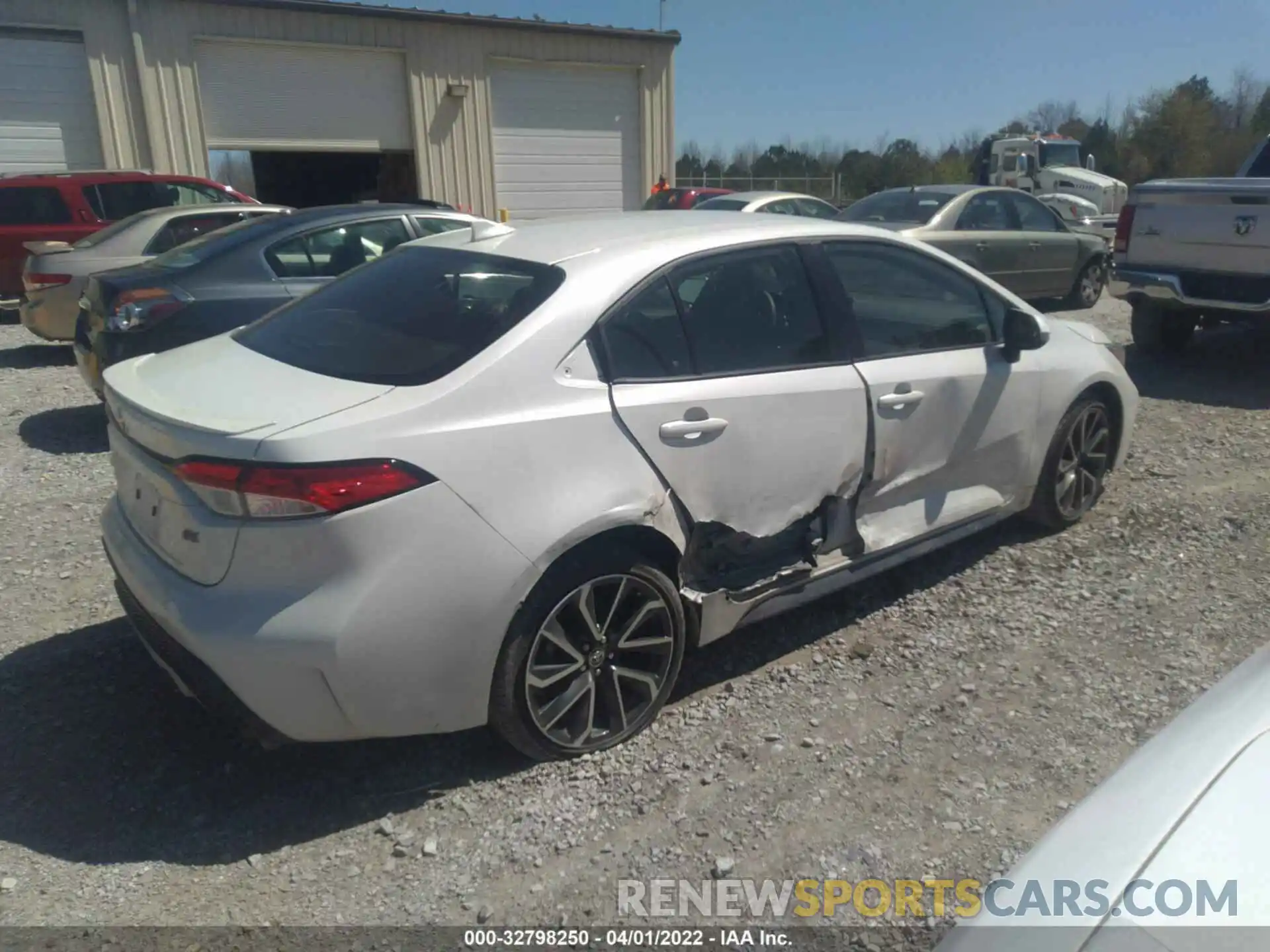 4 Photograph of a damaged car JTDS4MCE0MJ080234 TOYOTA COROLLA 2021