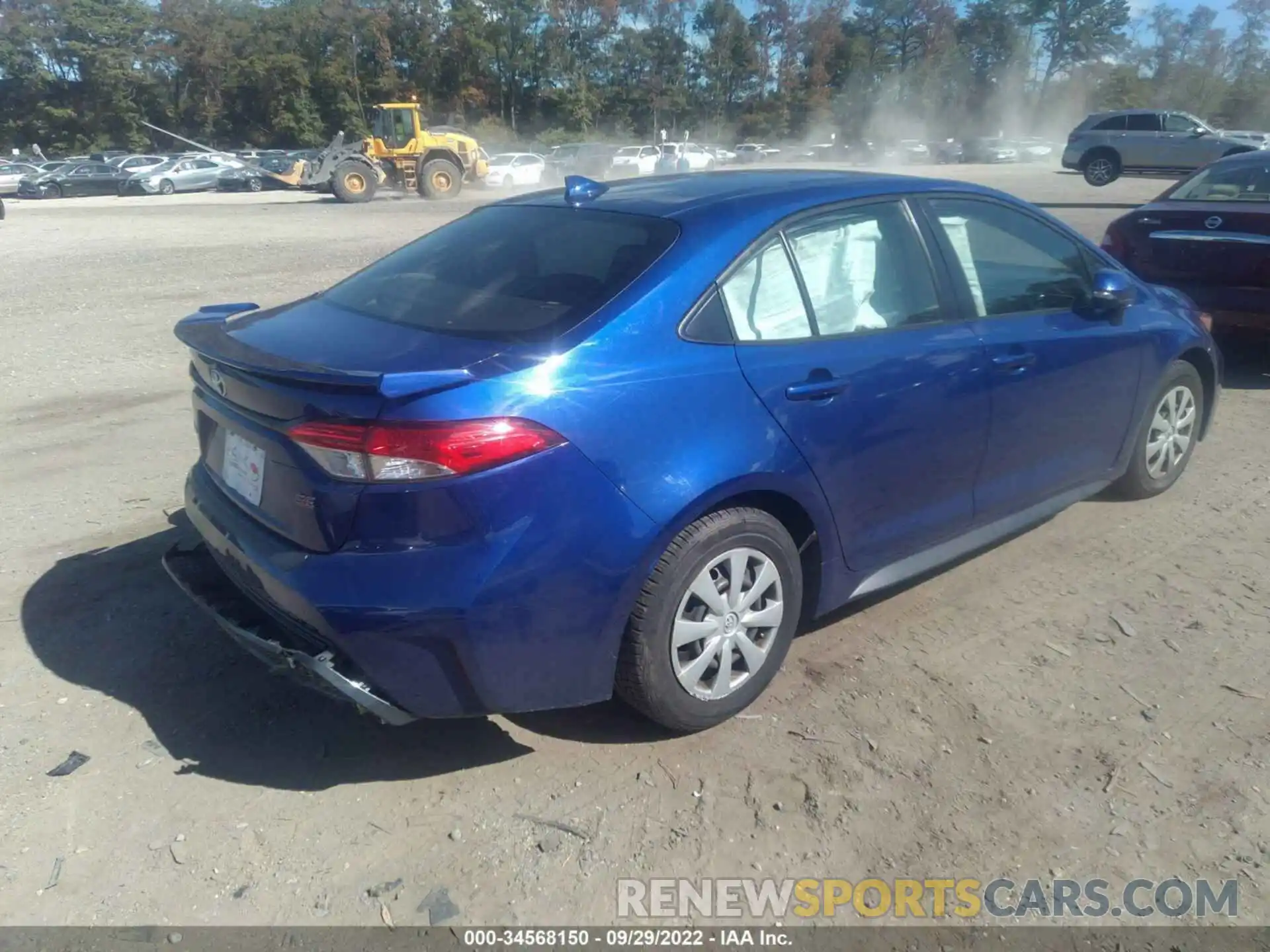 4 Photograph of a damaged car JTDS4MCE0MJ080833 TOYOTA COROLLA 2021