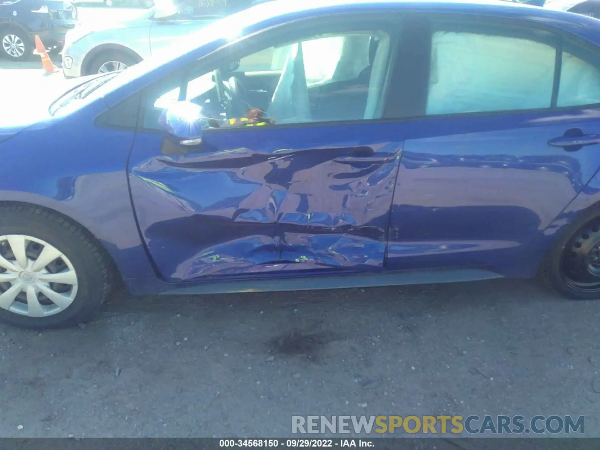 6 Photograph of a damaged car JTDS4MCE0MJ080833 TOYOTA COROLLA 2021