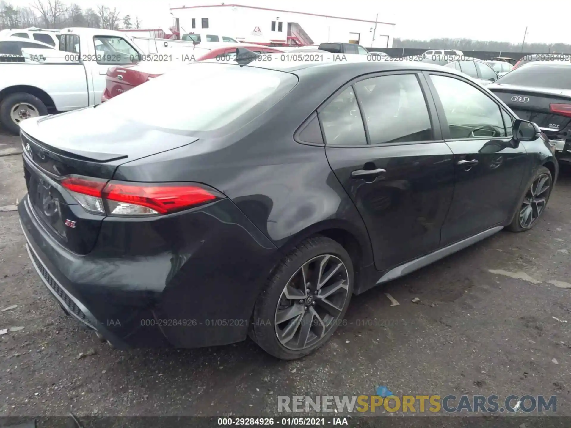 4 Photograph of a damaged car JTDS4MCE1MJ054547 TOYOTA COROLLA 2021