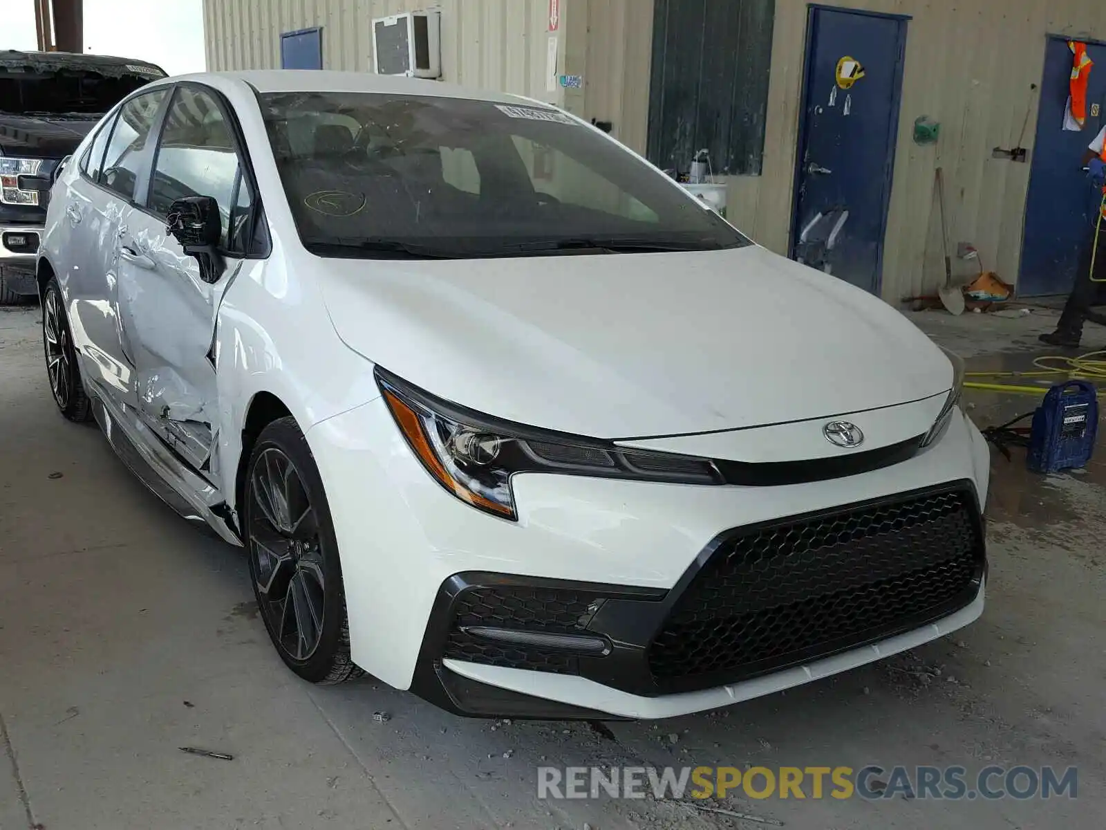 1 Photograph of a damaged car JTDS4MCE1MJ054578 TOYOTA COROLLA 2021