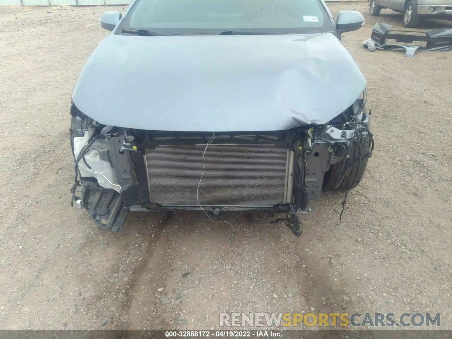 6 Photograph of a damaged car JTDS4MCE1MJ055567 TOYOTA COROLLA 2021