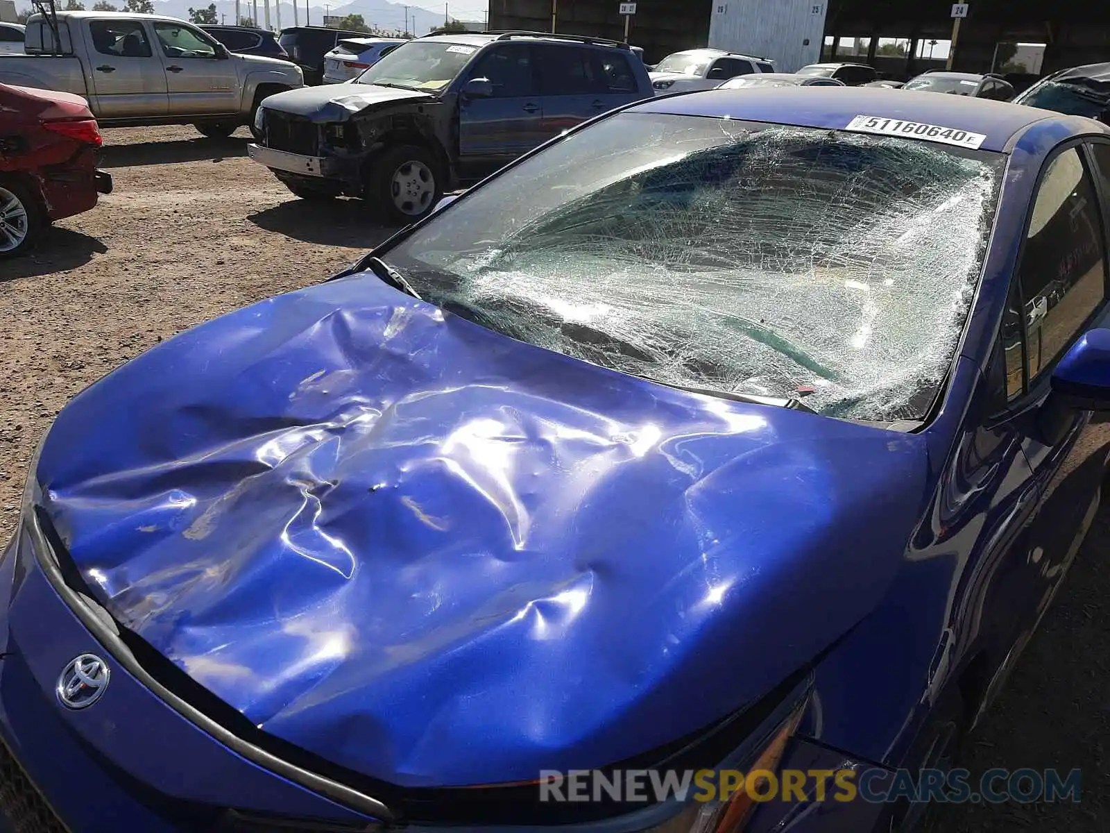 9 Photograph of a damaged car JTDS4MCE1MJ056377 TOYOTA COROLLA 2021