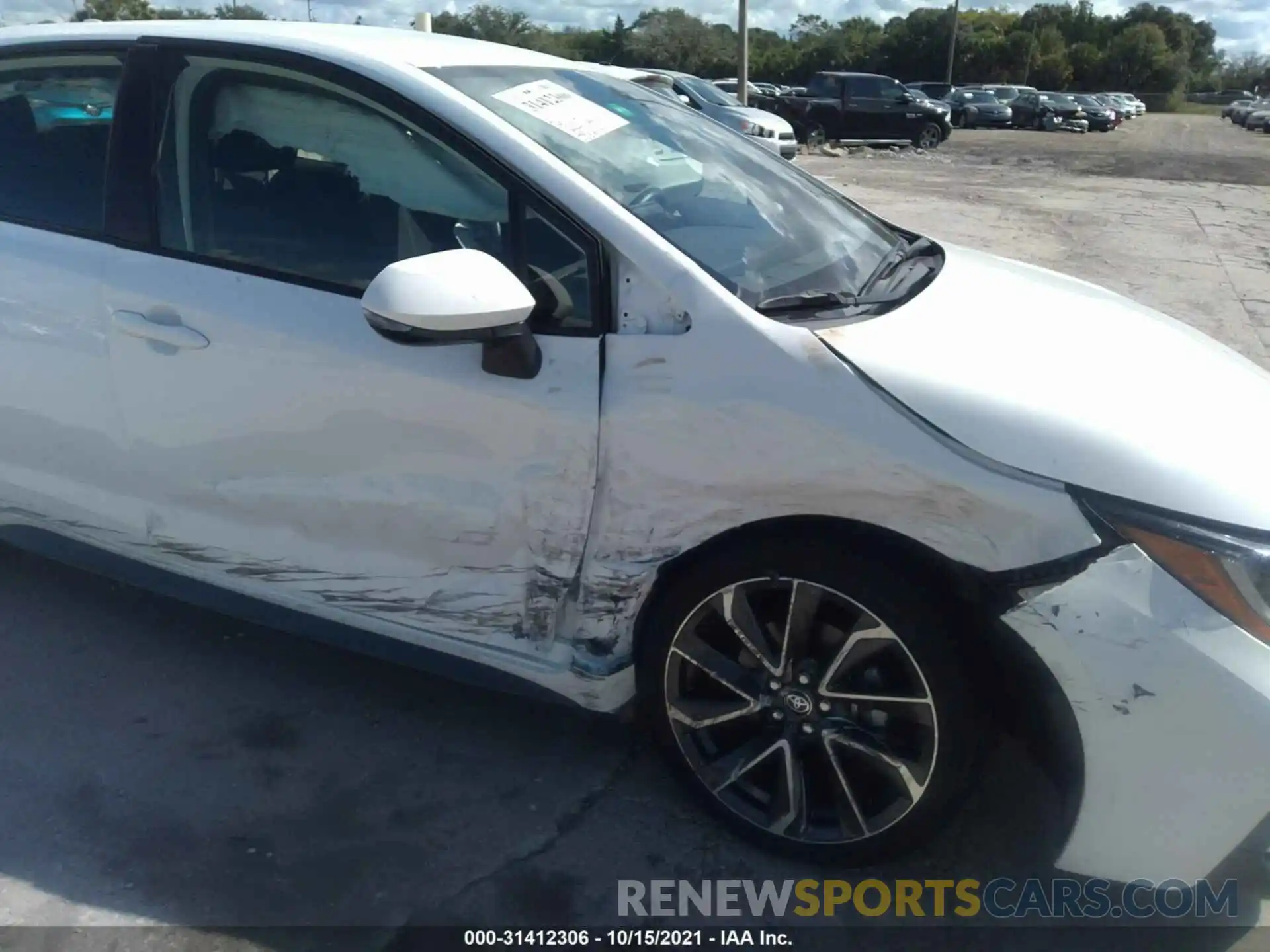 6 Photograph of a damaged car JTDS4MCE1MJ056864 TOYOTA COROLLA 2021