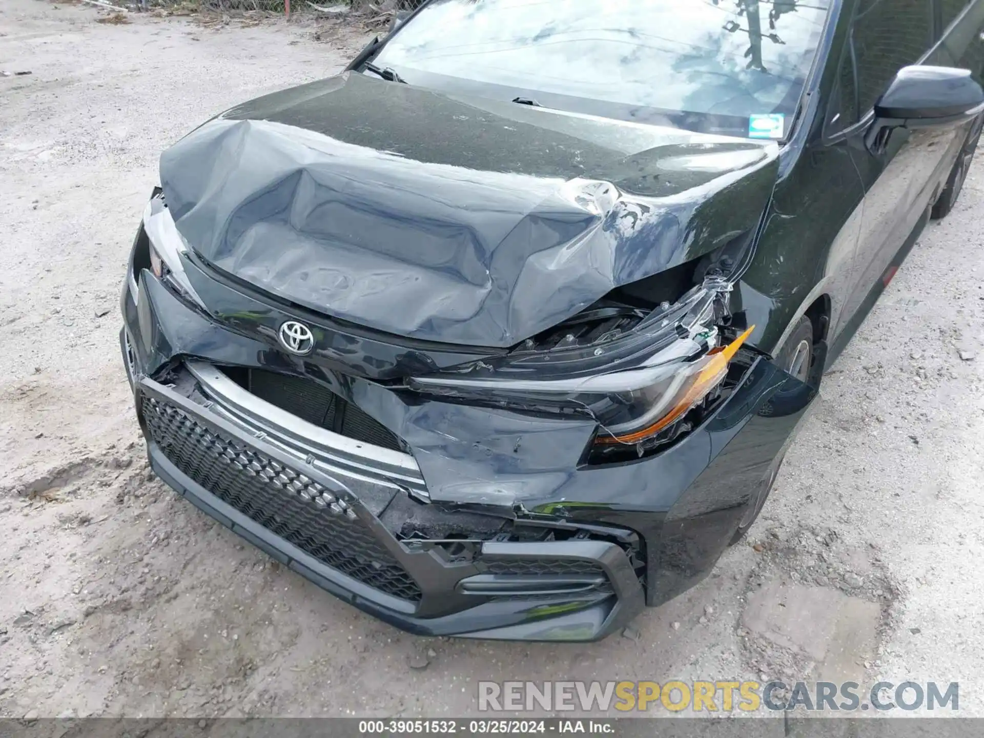 12 Photograph of a damaged car JTDS4MCE1MJ057156 TOYOTA COROLLA 2021