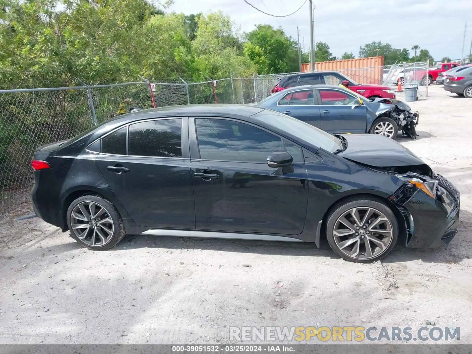 14 Photograph of a damaged car JTDS4MCE1MJ057156 TOYOTA COROLLA 2021