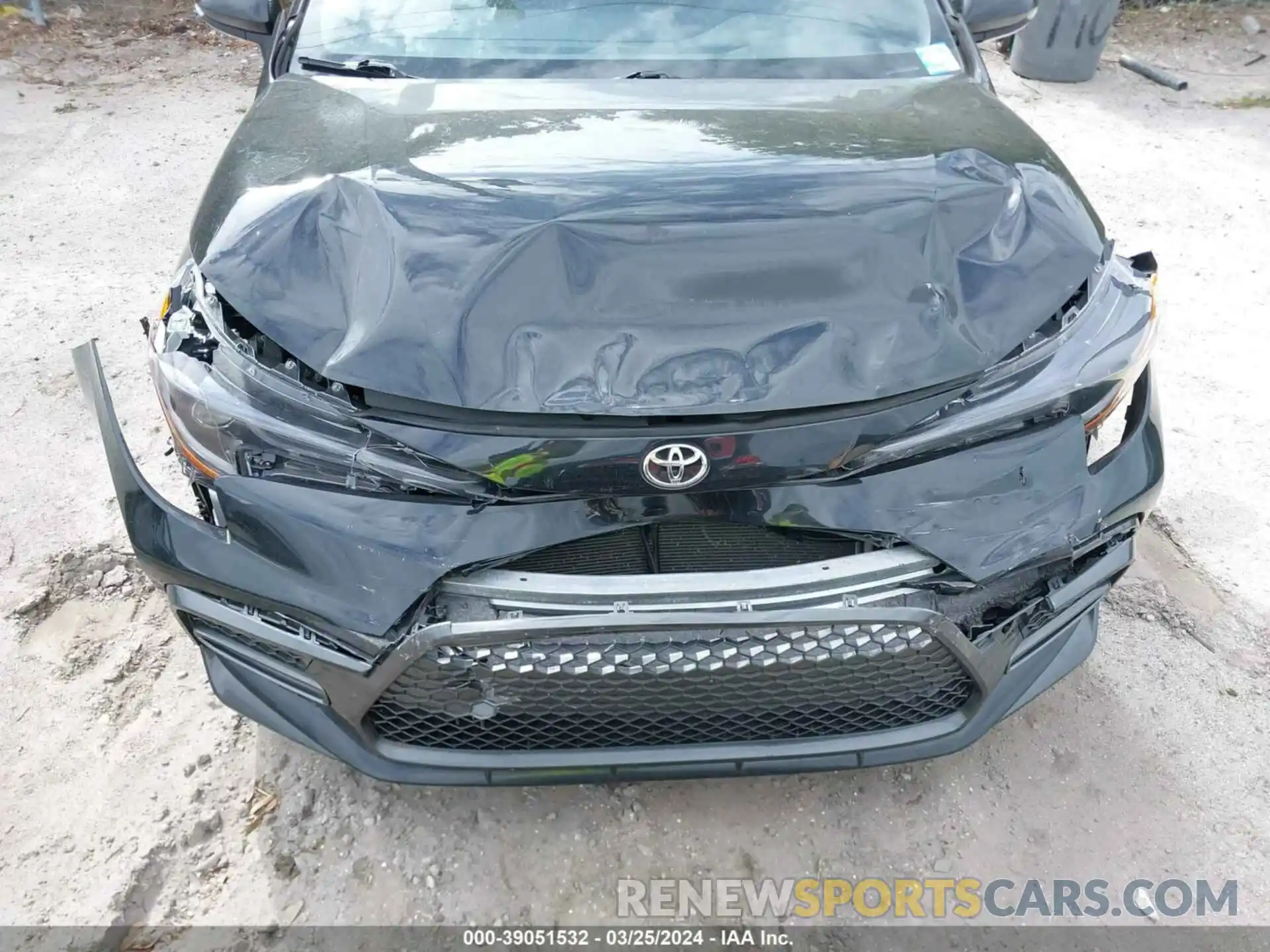 6 Photograph of a damaged car JTDS4MCE1MJ057156 TOYOTA COROLLA 2021