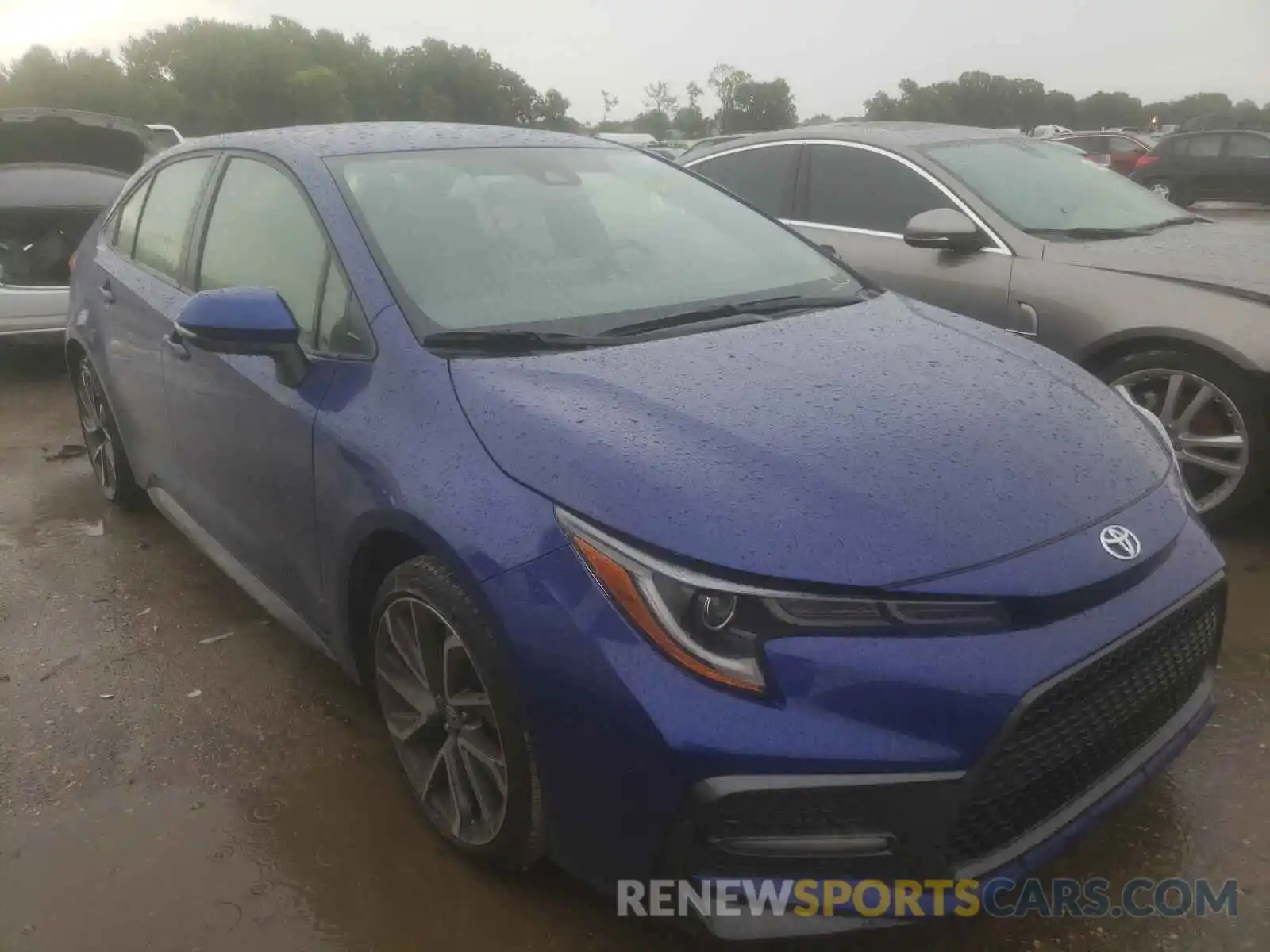 1 Photograph of a damaged car JTDS4MCE1MJ057240 TOYOTA COROLLA 2021