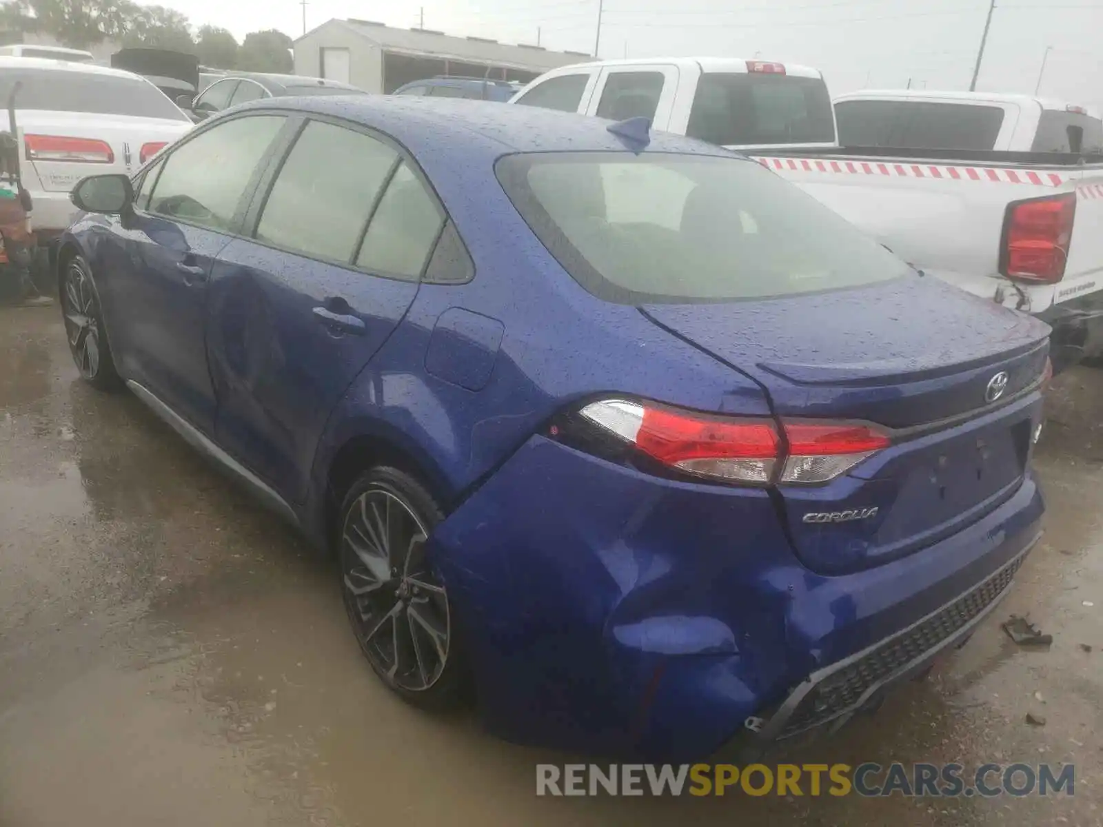 3 Photograph of a damaged car JTDS4MCE1MJ057240 TOYOTA COROLLA 2021