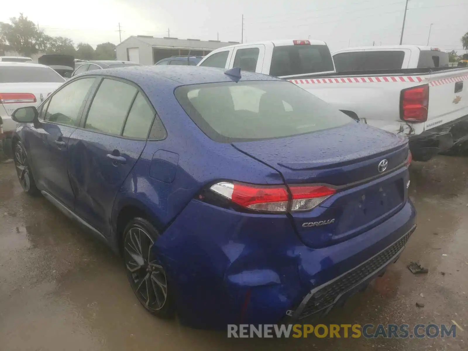 9 Photograph of a damaged car JTDS4MCE1MJ057240 TOYOTA COROLLA 2021