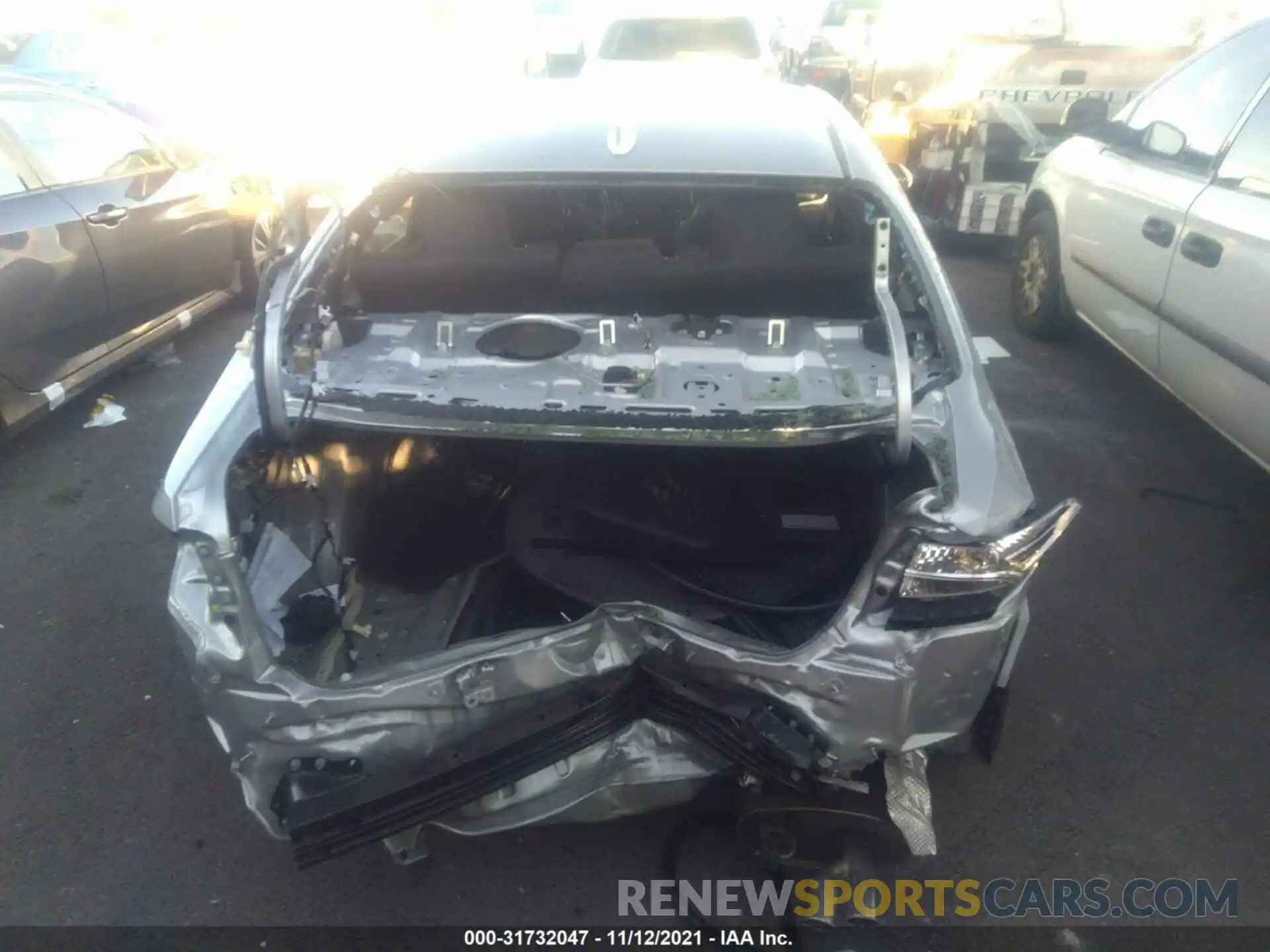 6 Photograph of a damaged car JTDS4MCE1MJ061465 TOYOTA COROLLA 2021