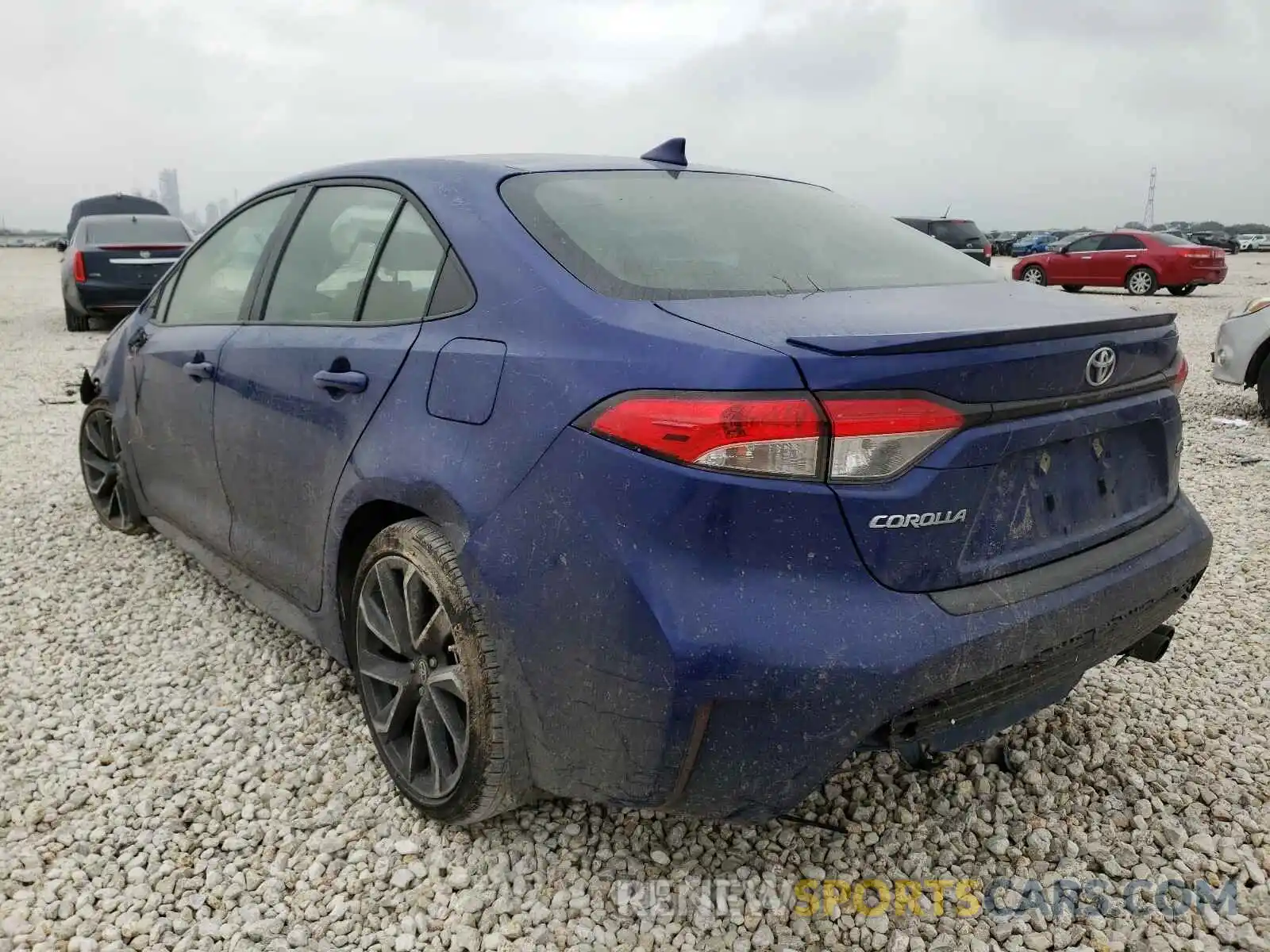 3 Photograph of a damaged car JTDS4MCE1MJ061742 TOYOTA COROLLA 2021