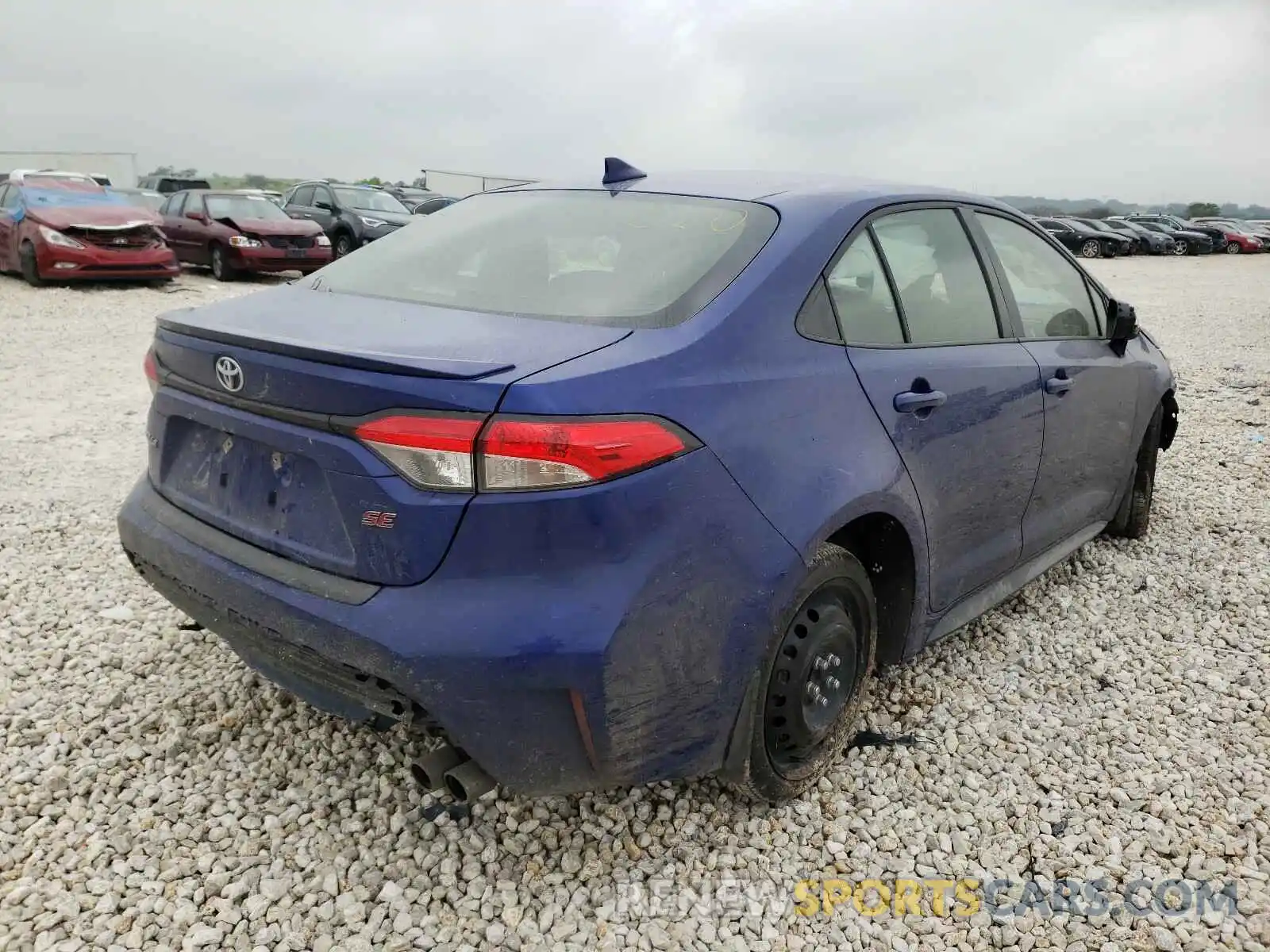 4 Photograph of a damaged car JTDS4MCE1MJ061742 TOYOTA COROLLA 2021