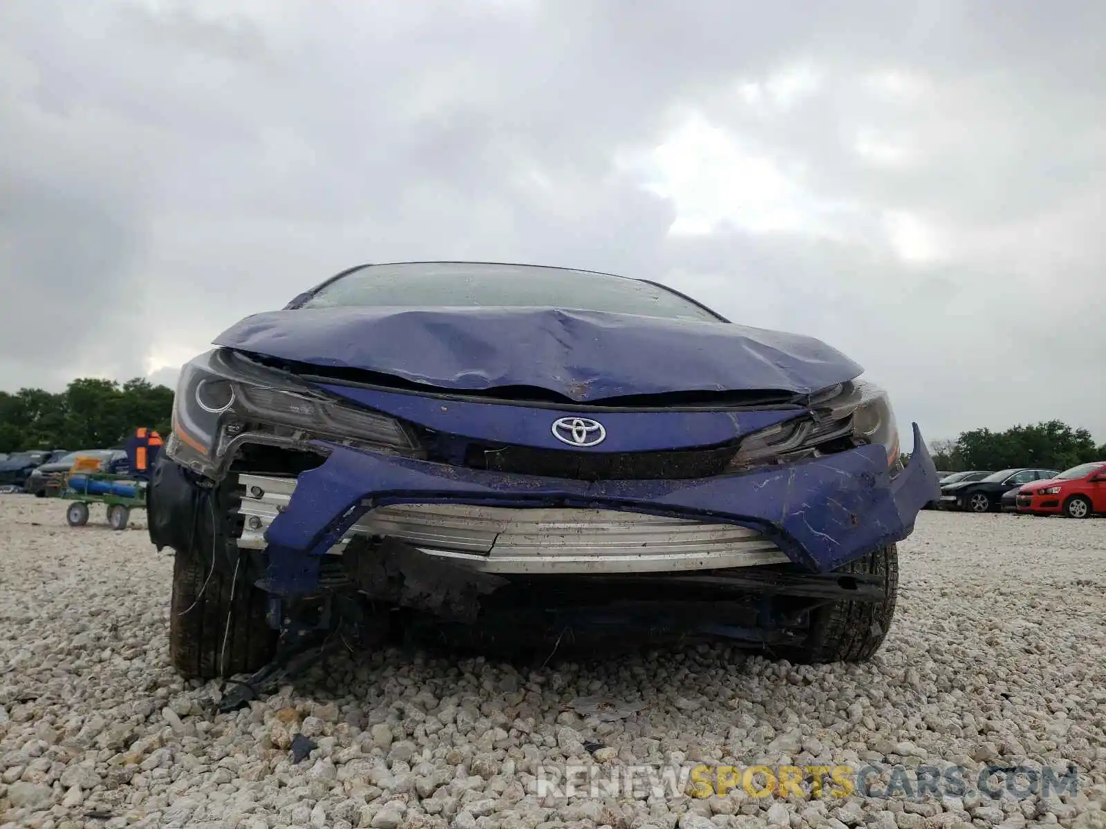 9 Photograph of a damaged car JTDS4MCE1MJ061742 TOYOTA COROLLA 2021