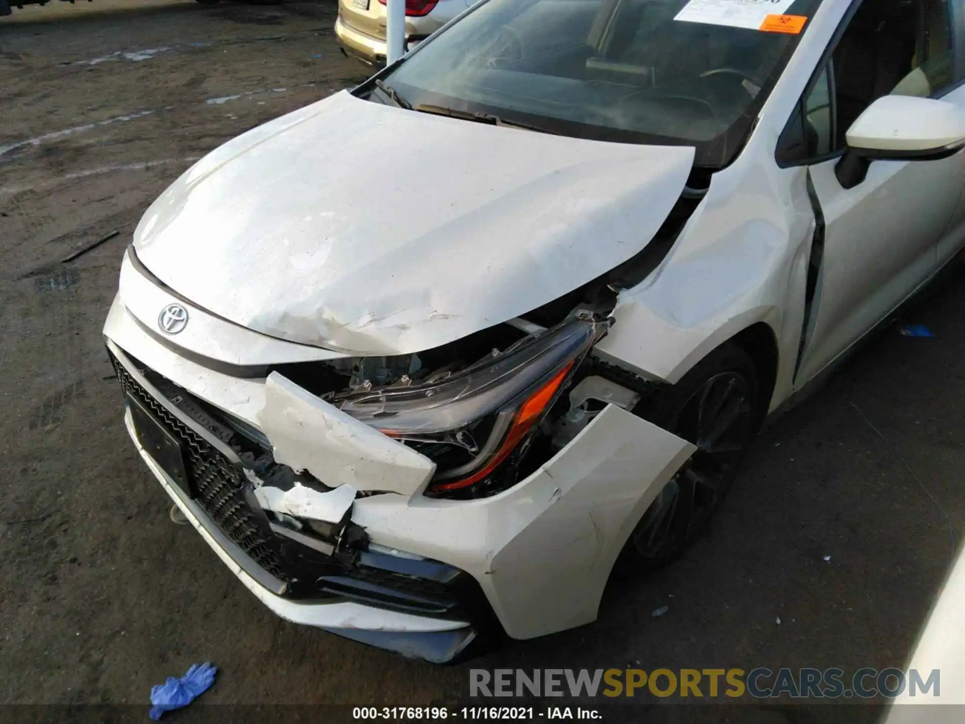 6 Photograph of a damaged car JTDS4MCE1MJ062437 TOYOTA COROLLA 2021