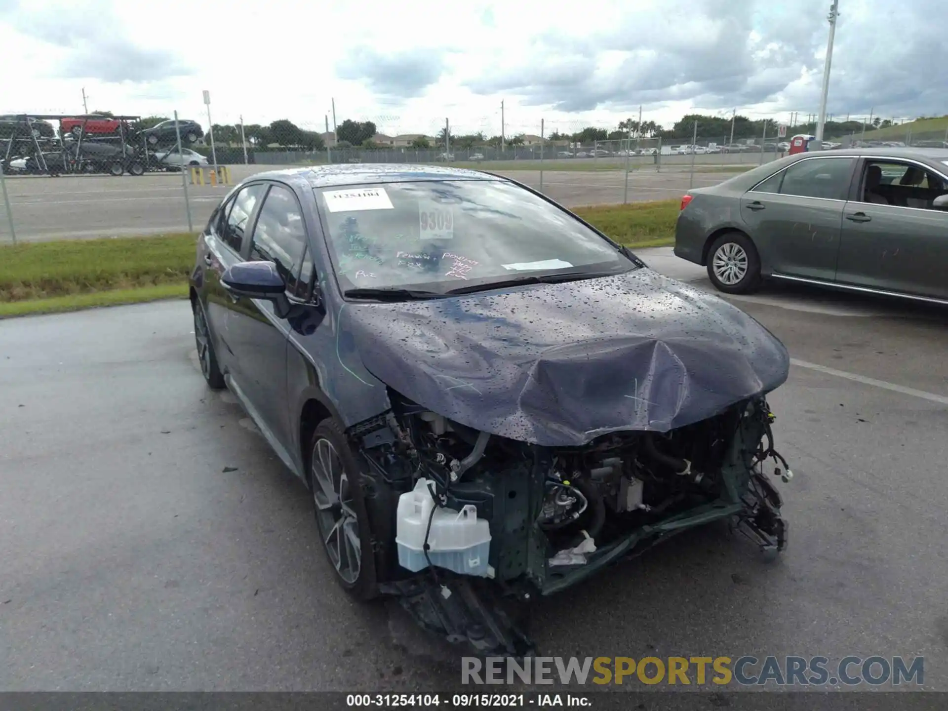 6 Photograph of a damaged car JTDS4MCE1MJ063927 TOYOTA COROLLA 2021