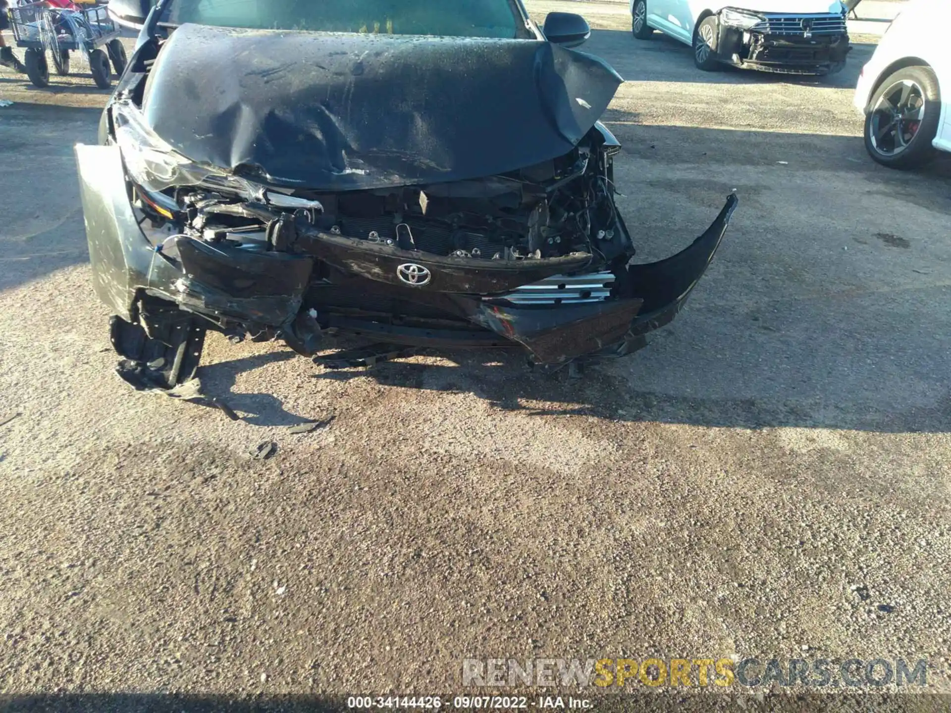 6 Photograph of a damaged car JTDS4MCE1MJ064141 TOYOTA COROLLA 2021