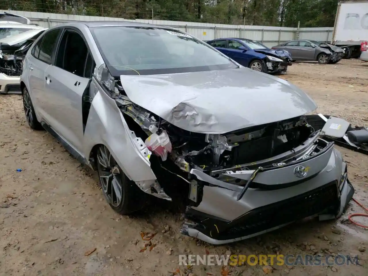 1 Photograph of a damaged car JTDS4MCE1MJ065953 TOYOTA COROLLA 2021