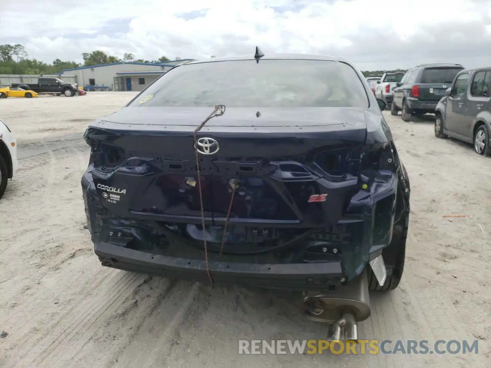 9 Photograph of a damaged car JTDS4MCE1MJ067816 TOYOTA COROLLA 2021