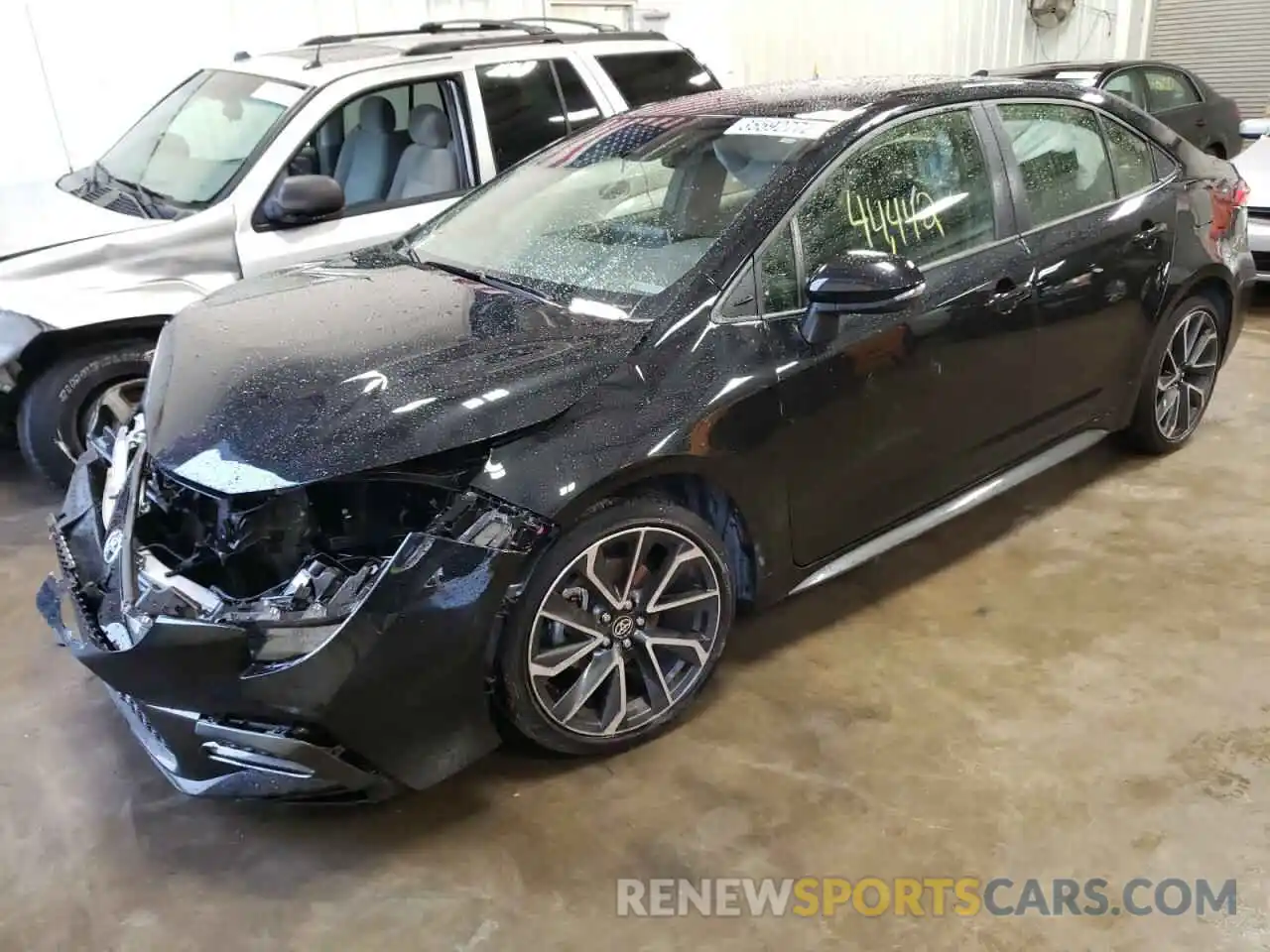 2 Photograph of a damaged car JTDS4MCE1MJ068898 TOYOTA COROLLA 2021