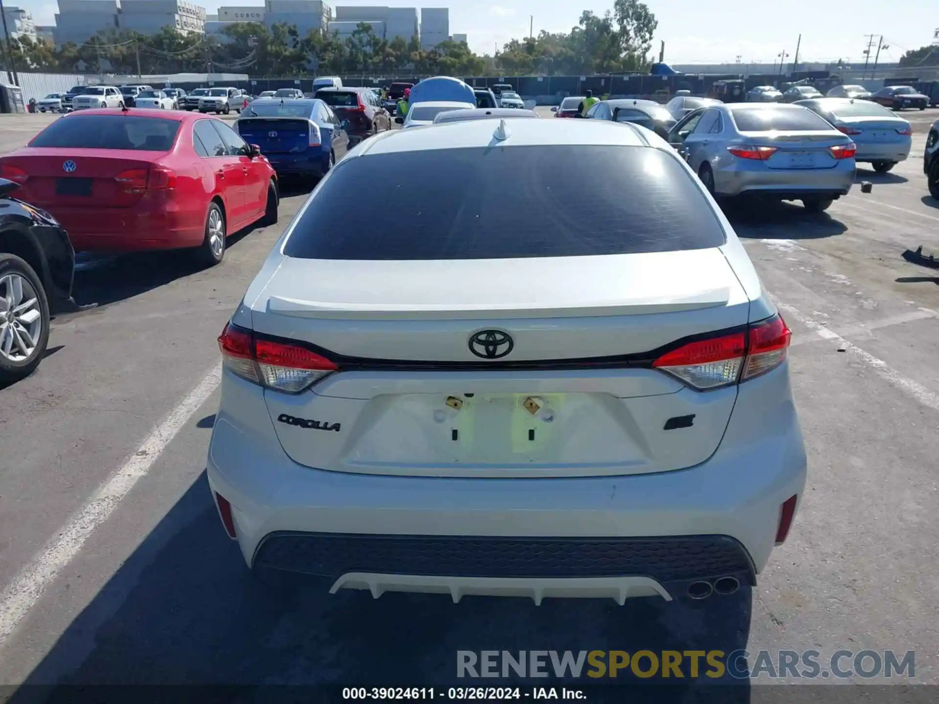 16 Photograph of a damaged car JTDS4MCE1MJ069372 TOYOTA COROLLA 2021