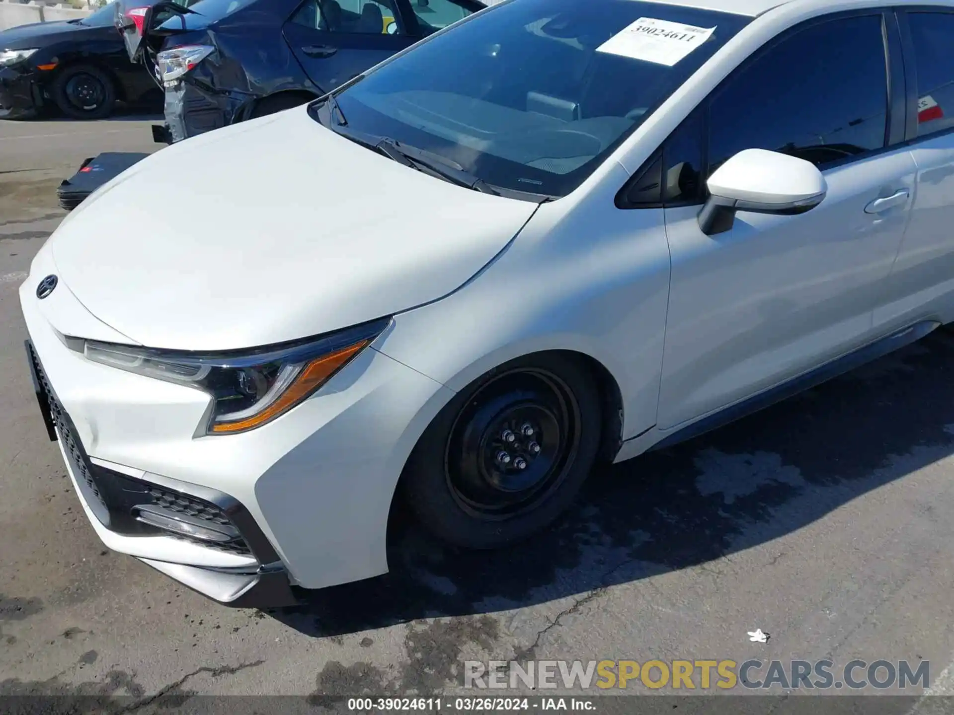 6 Photograph of a damaged car JTDS4MCE1MJ069372 TOYOTA COROLLA 2021