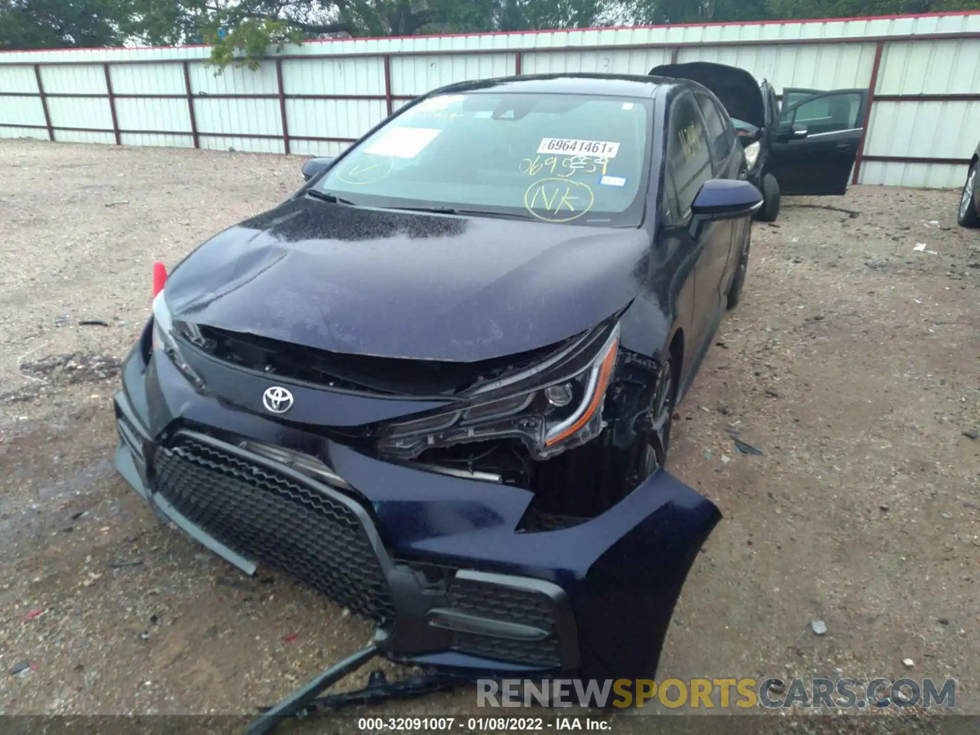 6 Photograph of a damaged car JTDS4MCE1MJ069551 TOYOTA COROLLA 2021