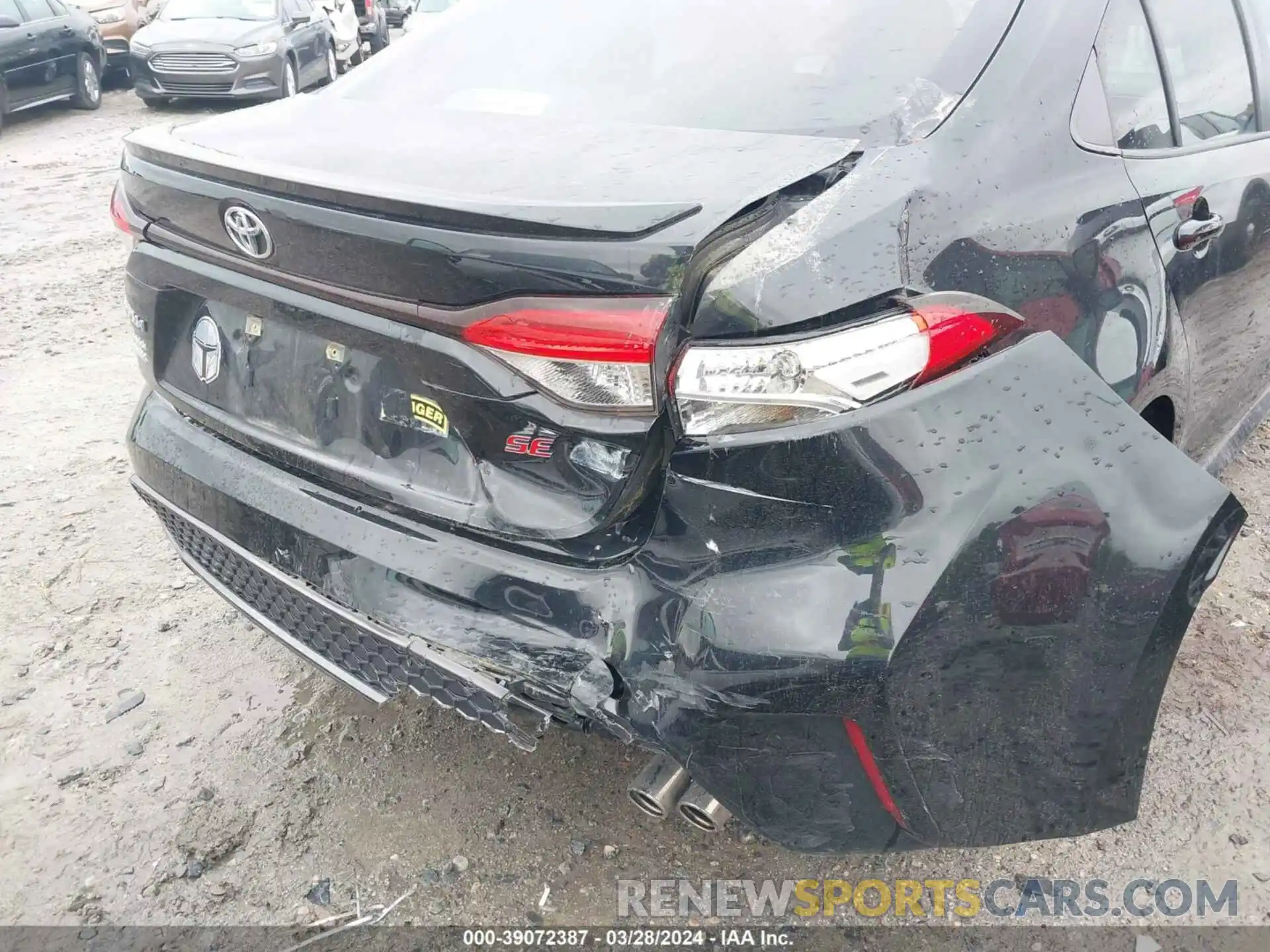 17 Photograph of a damaged car JTDS4MCE1MJ072465 TOYOTA COROLLA 2021