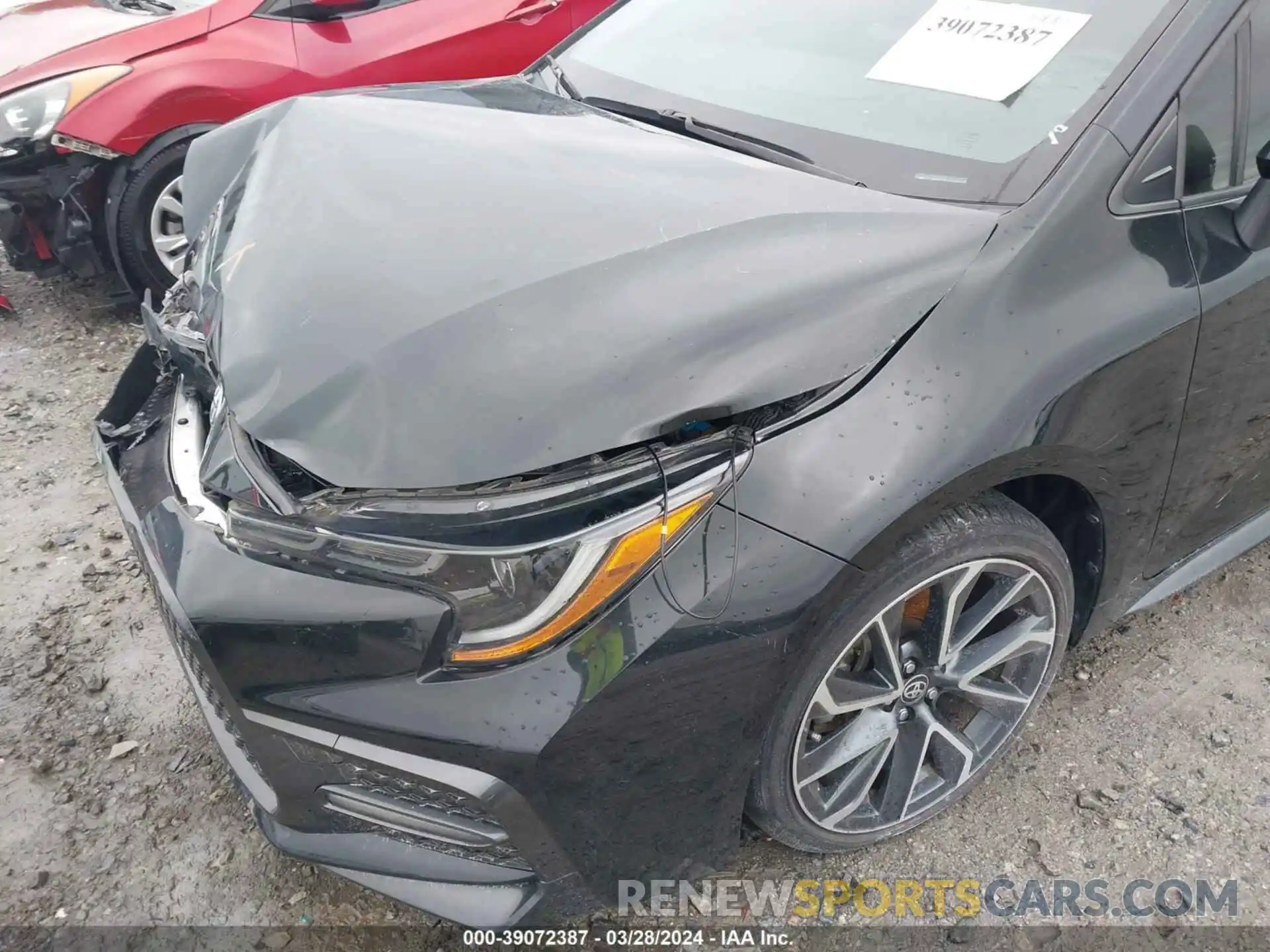 21 Photograph of a damaged car JTDS4MCE1MJ072465 TOYOTA COROLLA 2021