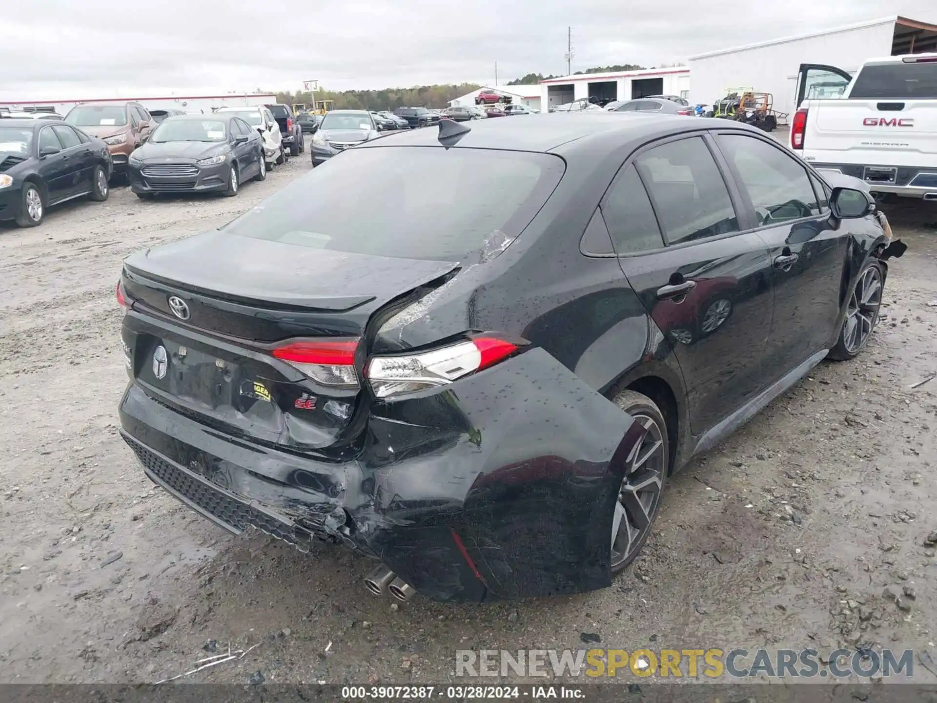 4 Photograph of a damaged car JTDS4MCE1MJ072465 TOYOTA COROLLA 2021