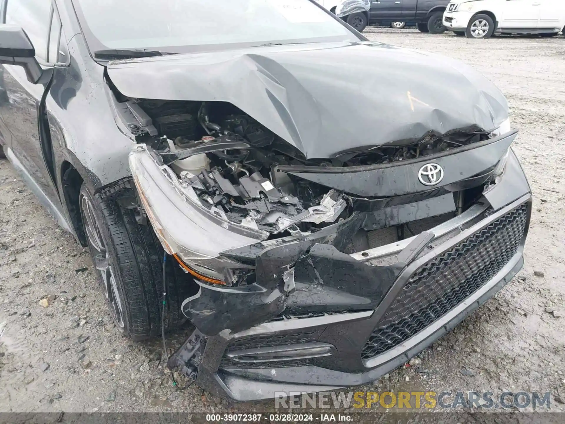 6 Photograph of a damaged car JTDS4MCE1MJ072465 TOYOTA COROLLA 2021