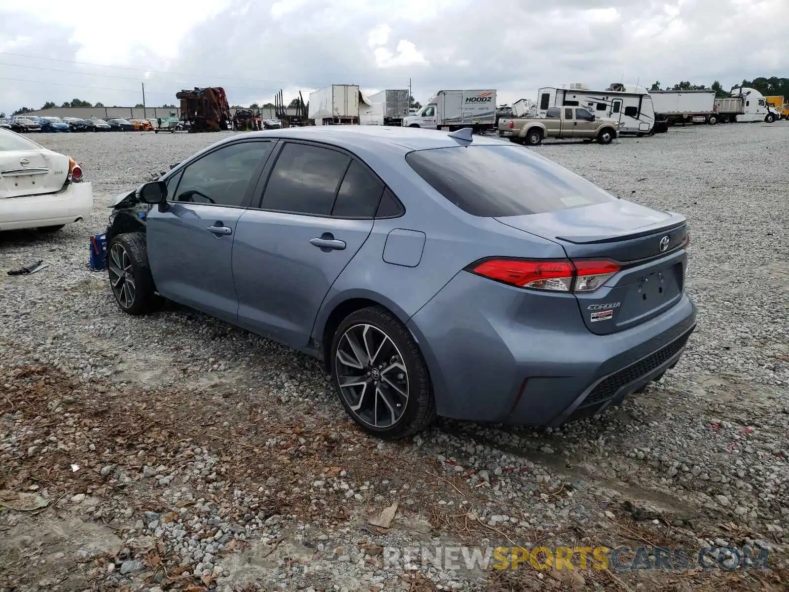 3 Photograph of a damaged car JTDS4MCE1MJ072482 TOYOTA COROLLA 2021