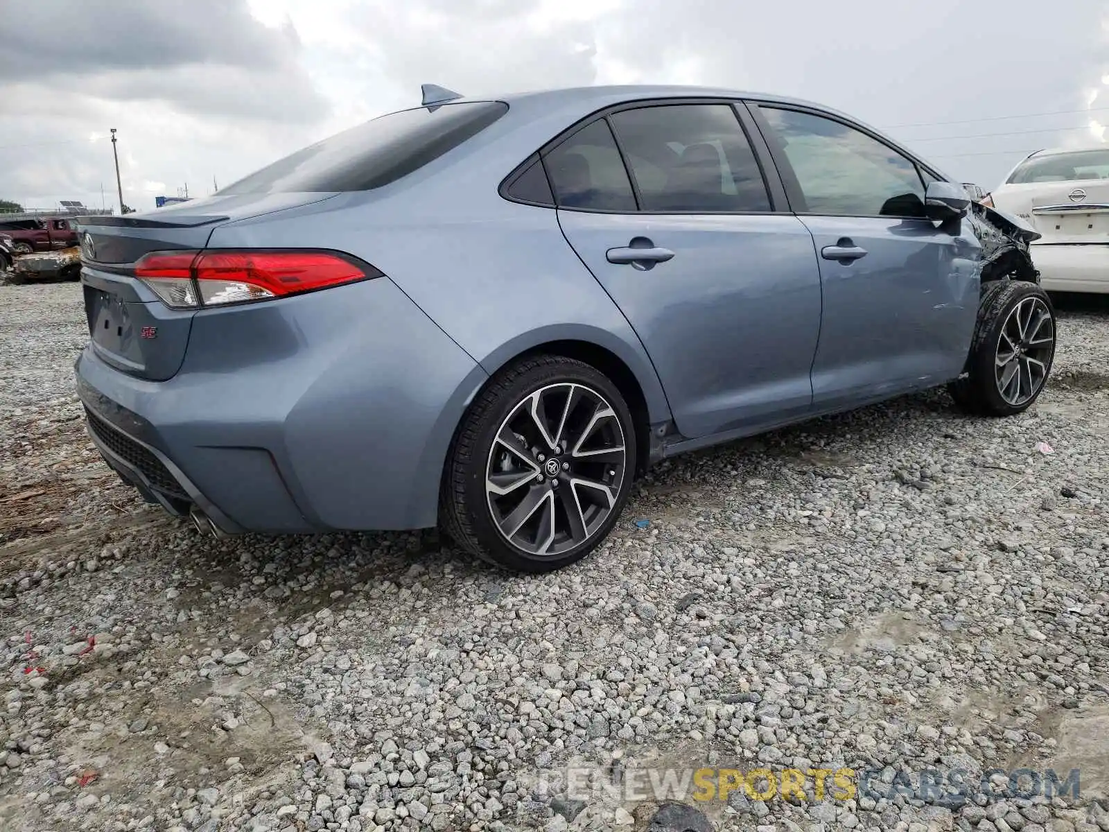 4 Photograph of a damaged car JTDS4MCE1MJ072482 TOYOTA COROLLA 2021