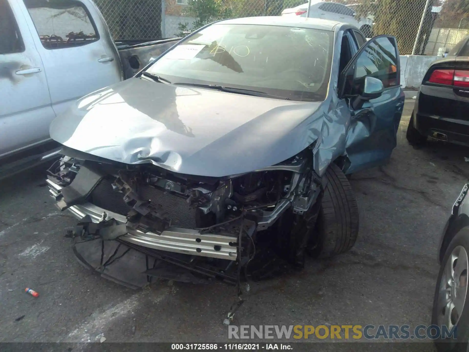 6 Photograph of a damaged car JTDS4MCE1MJ073552 TOYOTA COROLLA 2021