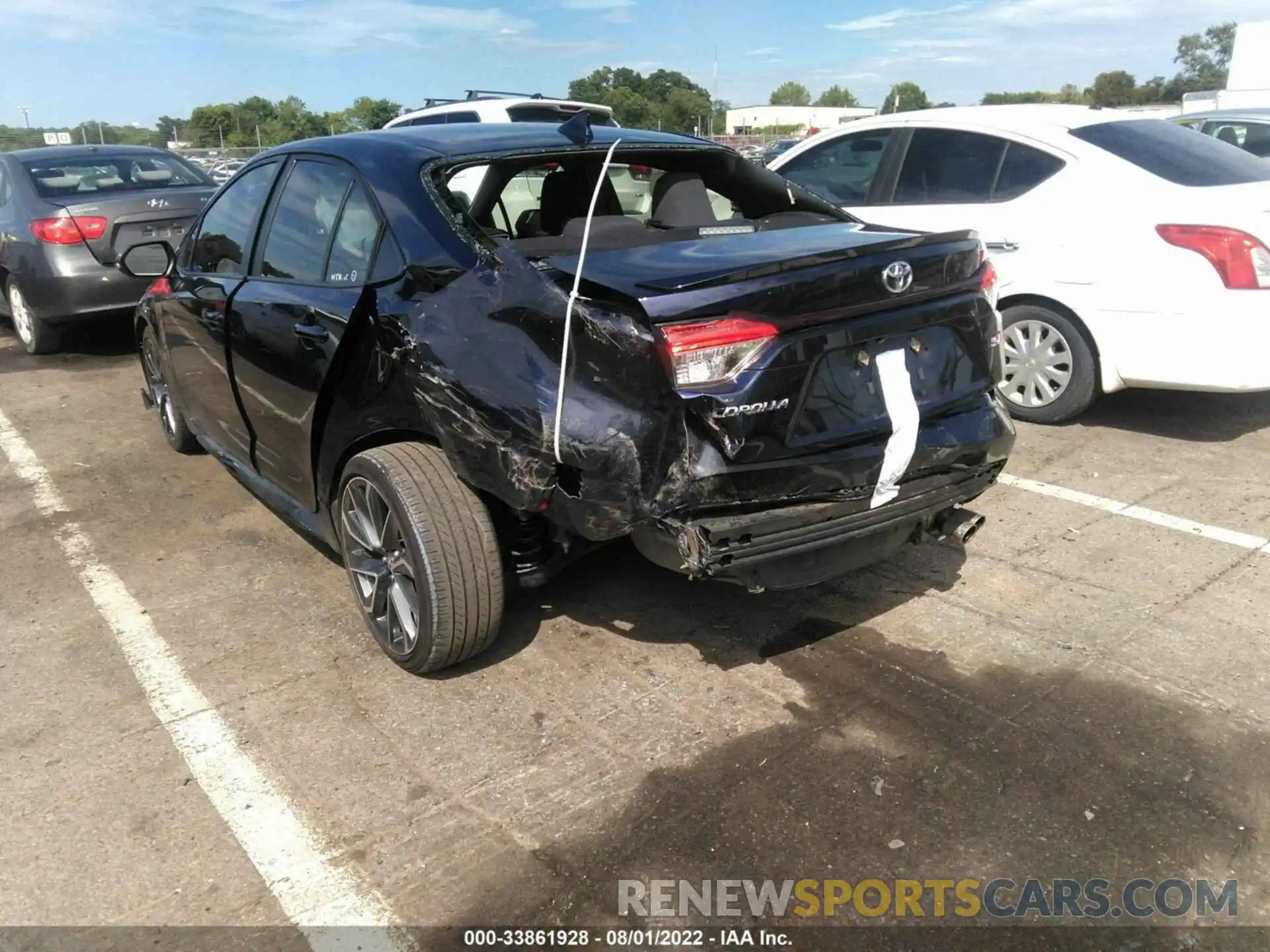 6 Photograph of a damaged car JTDS4MCE2MJ053875 TOYOTA COROLLA 2021