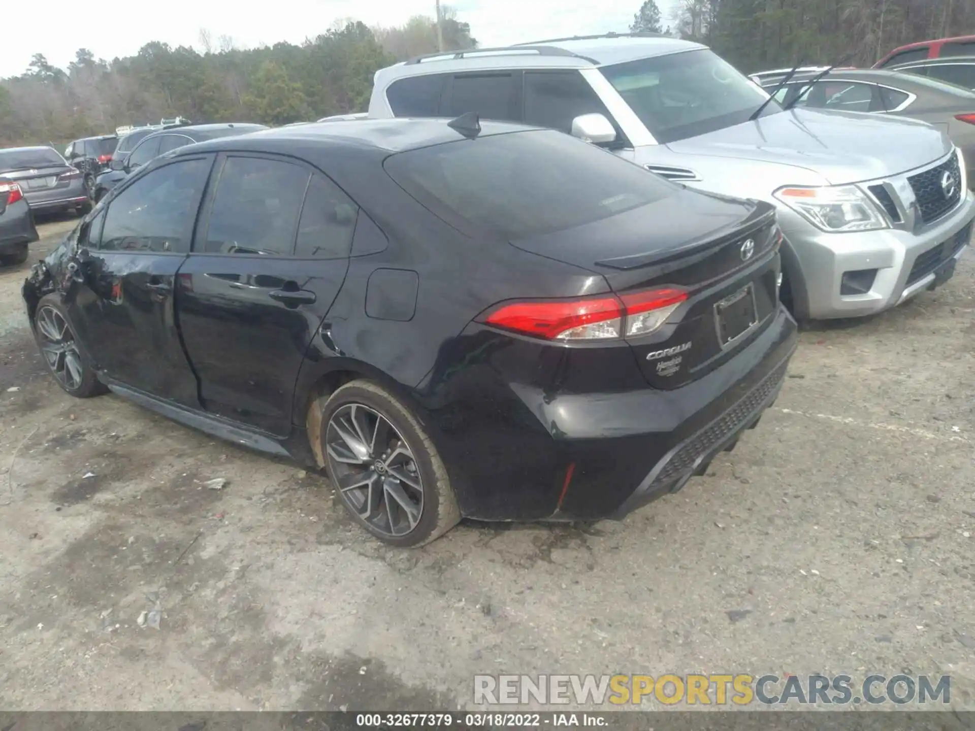 3 Photograph of a damaged car JTDS4MCE2MJ054136 TOYOTA COROLLA 2021