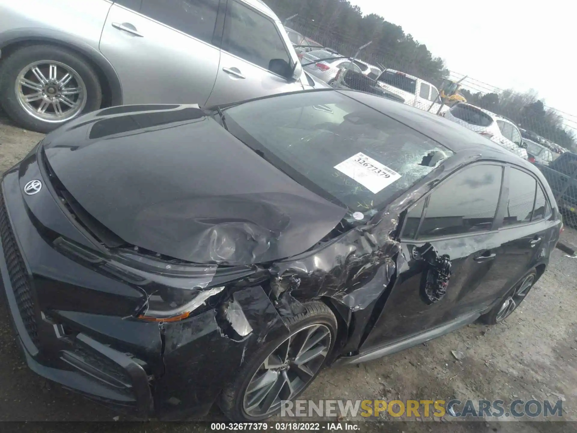 6 Photograph of a damaged car JTDS4MCE2MJ054136 TOYOTA COROLLA 2021