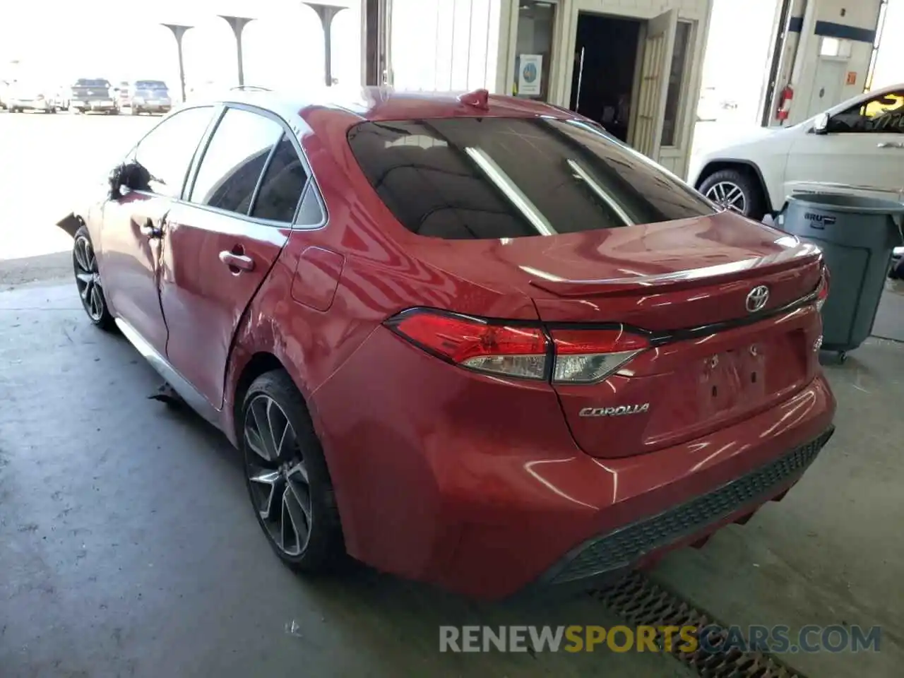 3 Photograph of a damaged car JTDS4MCE2MJ054251 TOYOTA COROLLA 2021