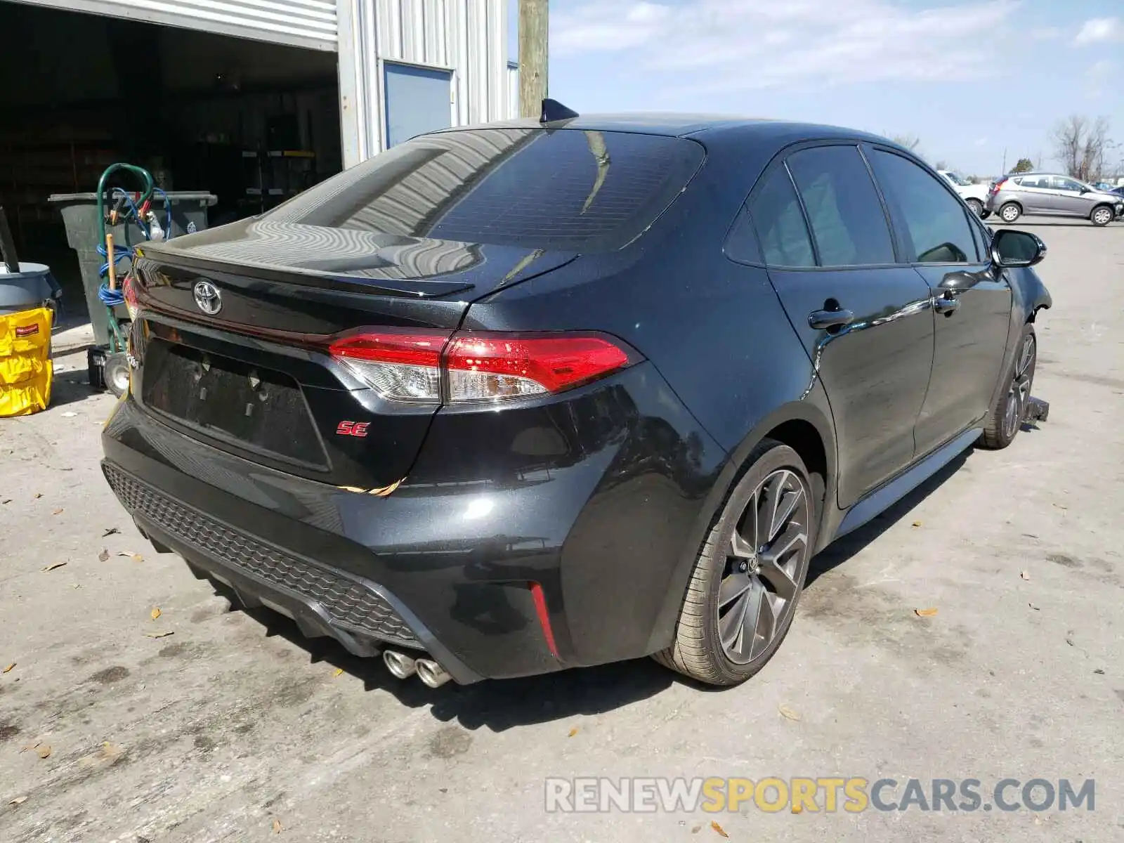 4 Photograph of a damaged car JTDS4MCE2MJ056596 TOYOTA COROLLA 2021