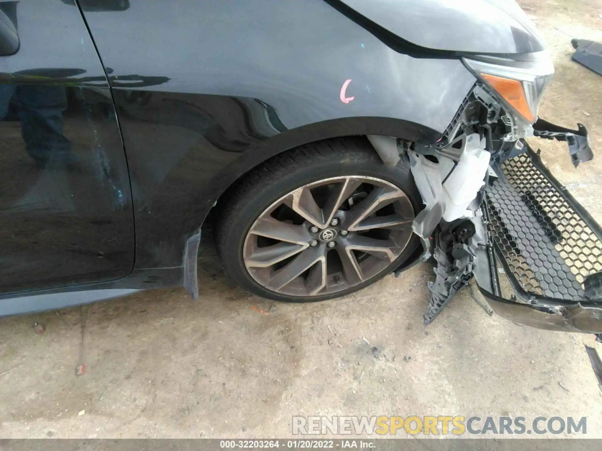 14 Photograph of a damaged car JTDS4MCE2MJ056727 TOYOTA COROLLA 2021