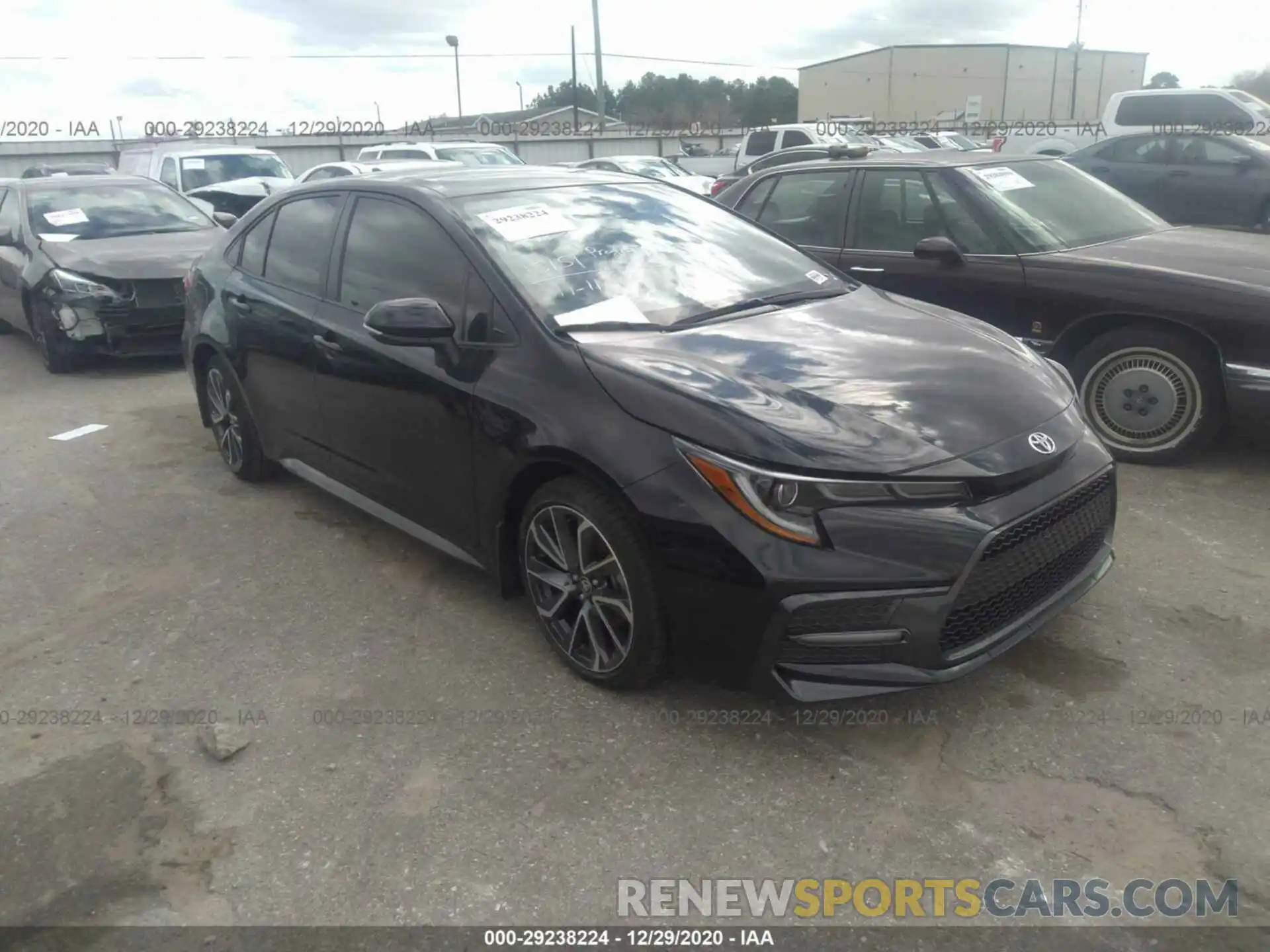 1 Photograph of a damaged car JTDS4MCE2MJ056744 TOYOTA COROLLA 2021