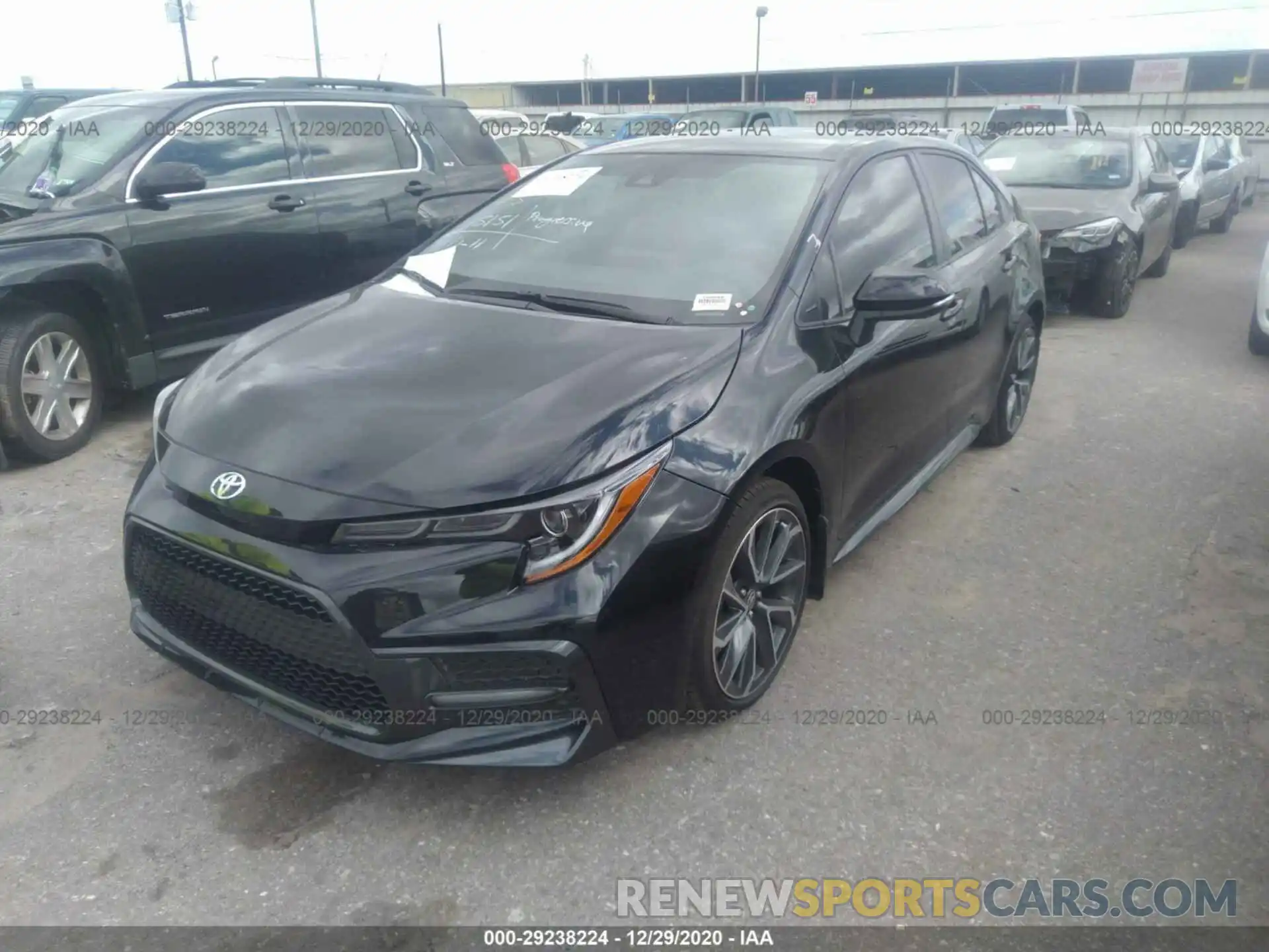 2 Photograph of a damaged car JTDS4MCE2MJ056744 TOYOTA COROLLA 2021