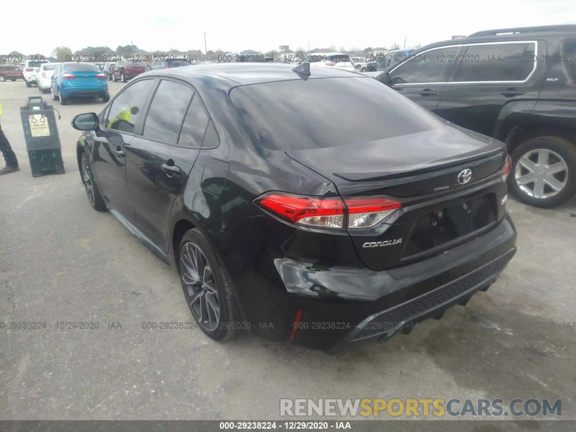 3 Photograph of a damaged car JTDS4MCE2MJ056744 TOYOTA COROLLA 2021