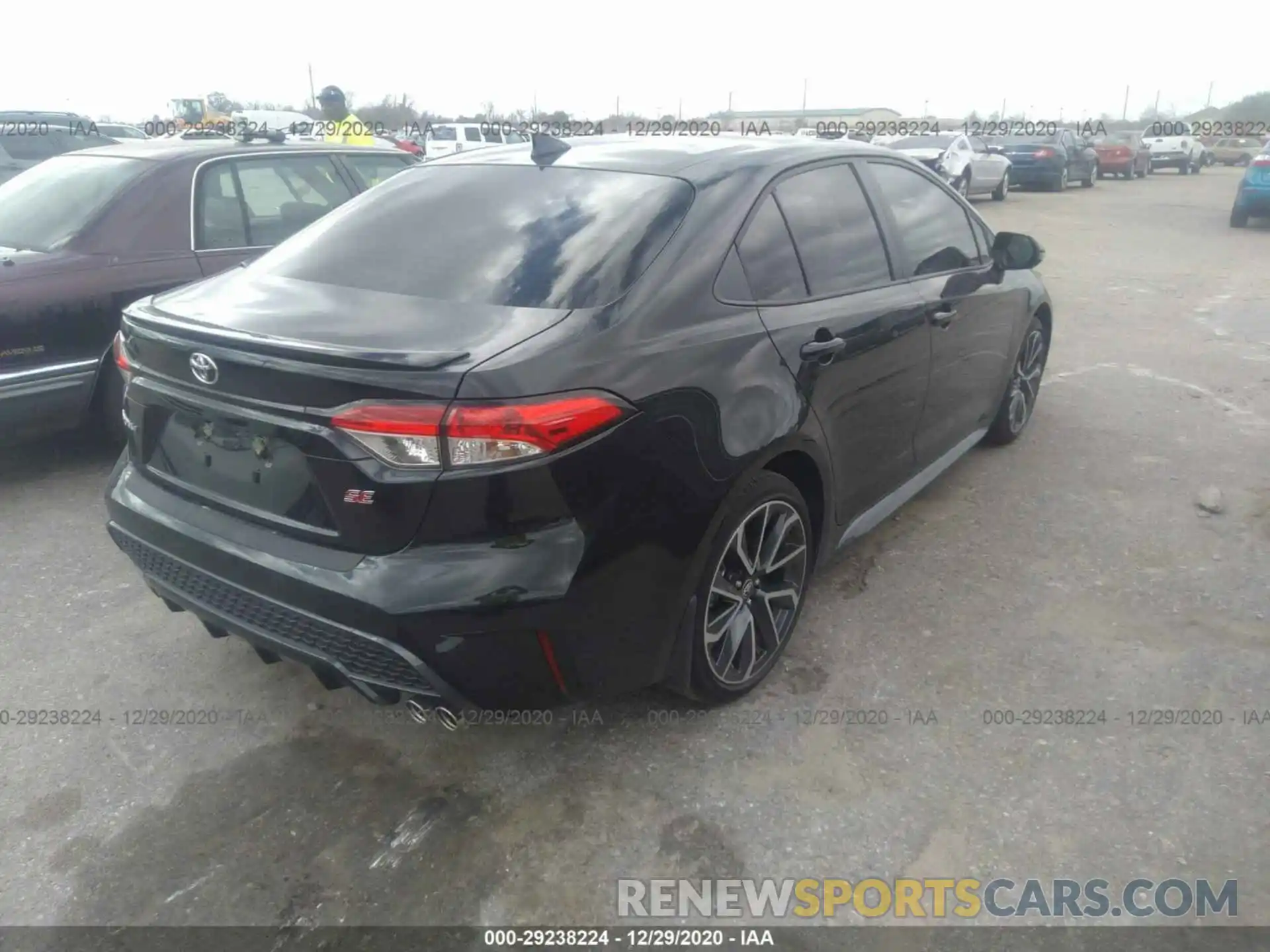 4 Photograph of a damaged car JTDS4MCE2MJ056744 TOYOTA COROLLA 2021