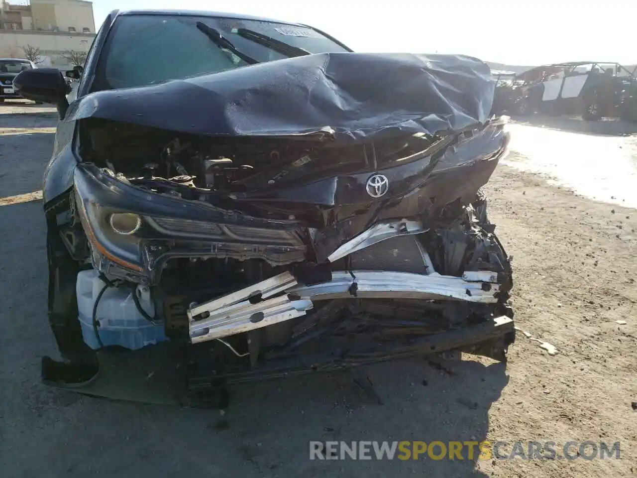 9 Photograph of a damaged car JTDS4MCE2MJ059661 TOYOTA COROLLA 2021