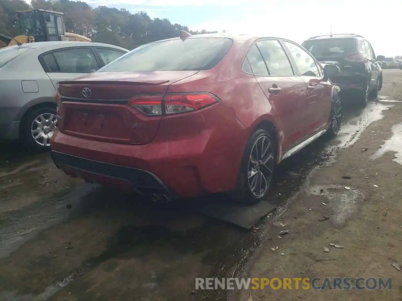 4 Photograph of a damaged car JTDS4MCE2MJ060115 TOYOTA COROLLA 2021