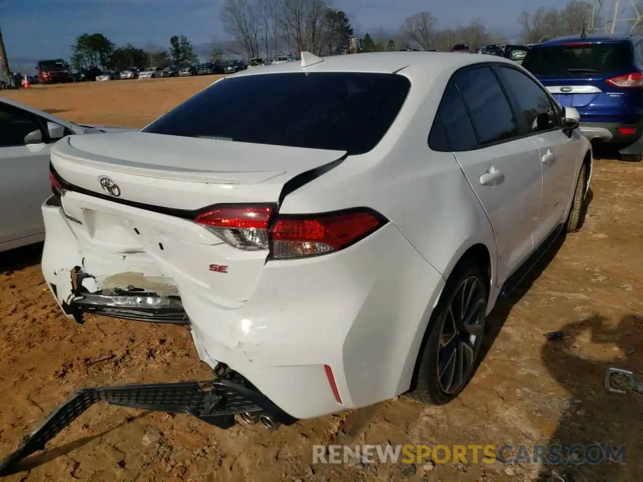 4 Photograph of a damaged car JTDS4MCE2MJ060454 TOYOTA COROLLA 2021