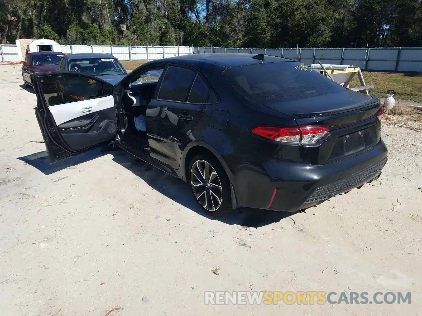 3 Photograph of a damaged car JTDS4MCE2MJ060647 TOYOTA COROLLA 2021